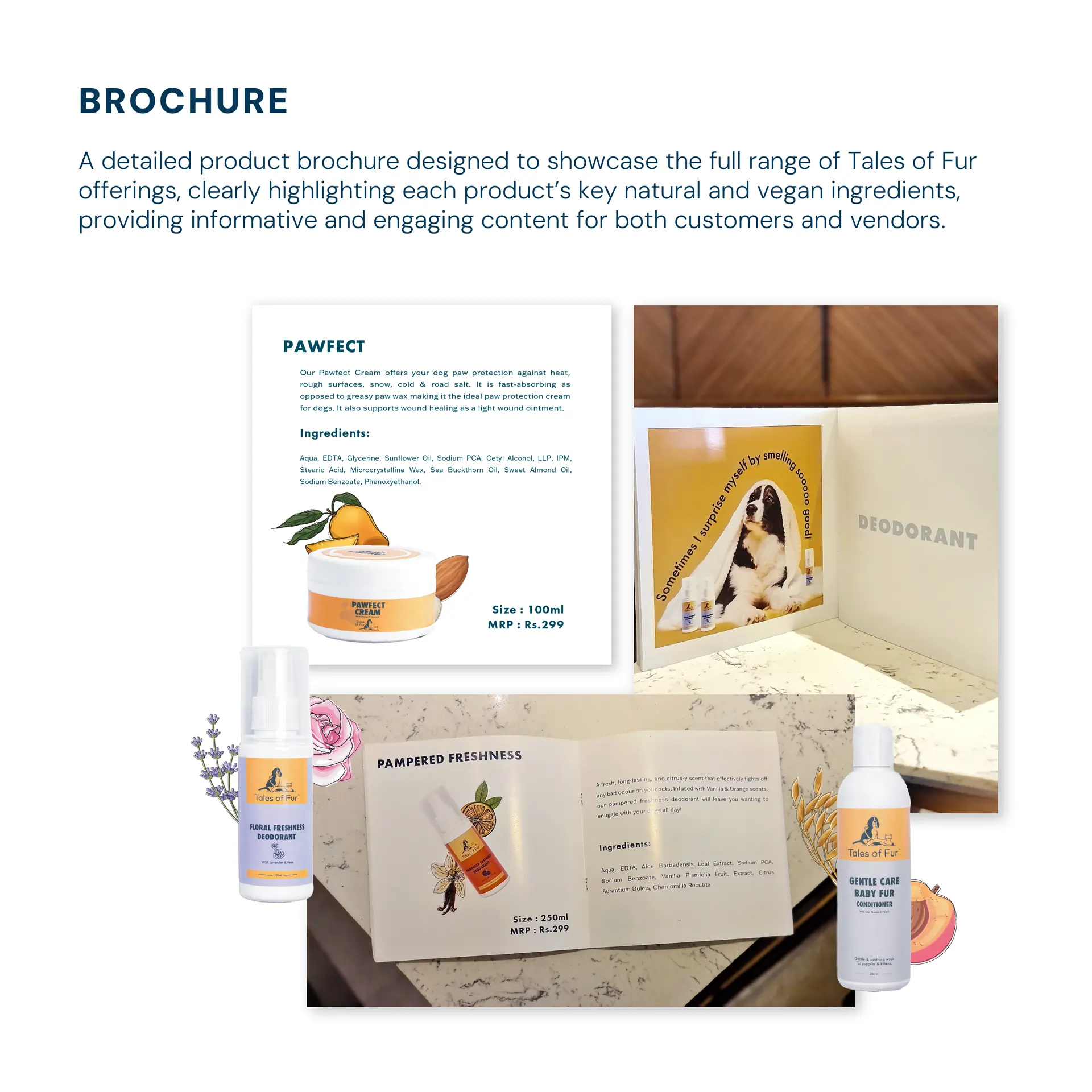 Product Brochure for Tales of Fur