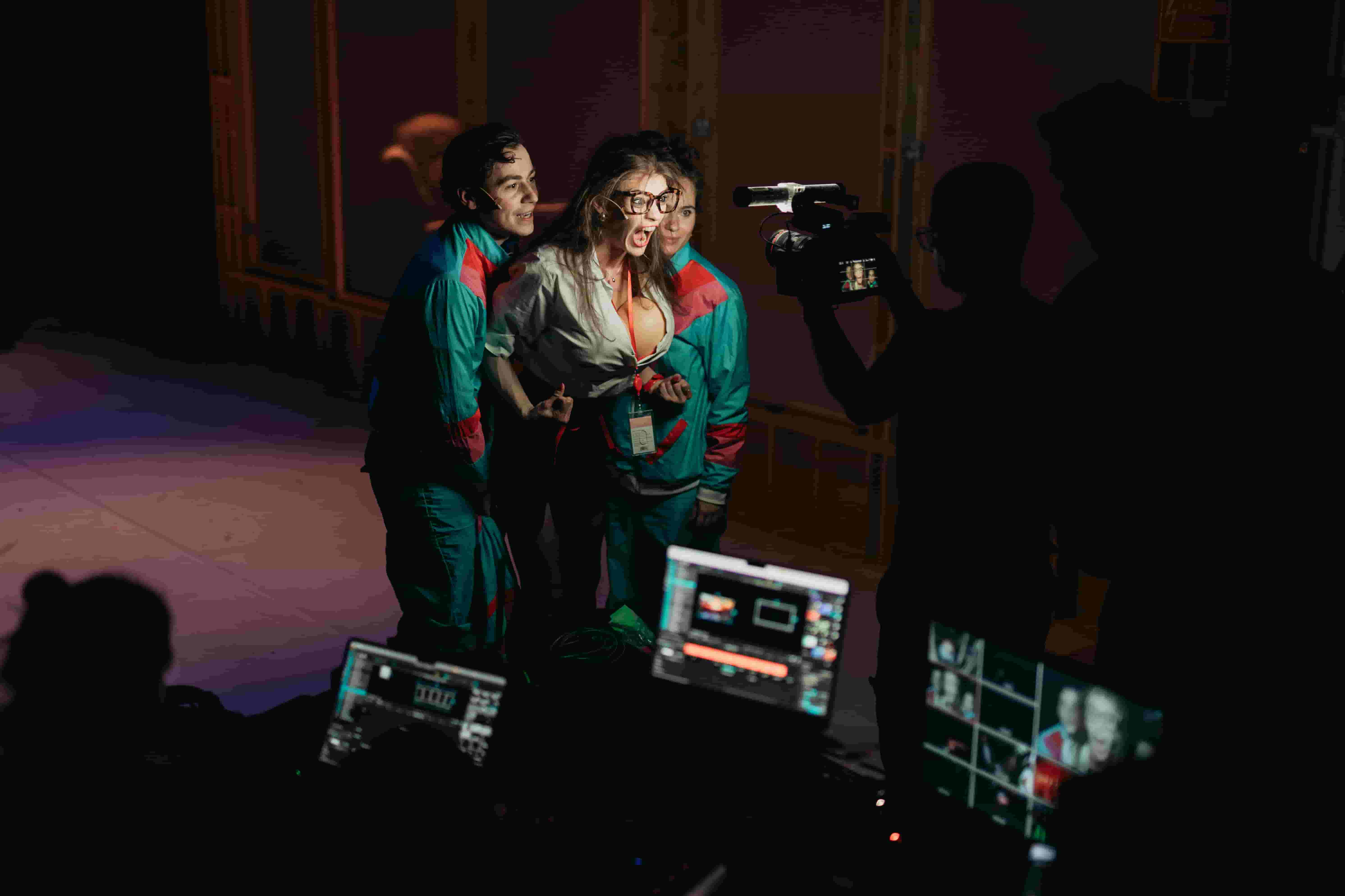 Rezes Dominika a Fukuyama után főpróbáján.