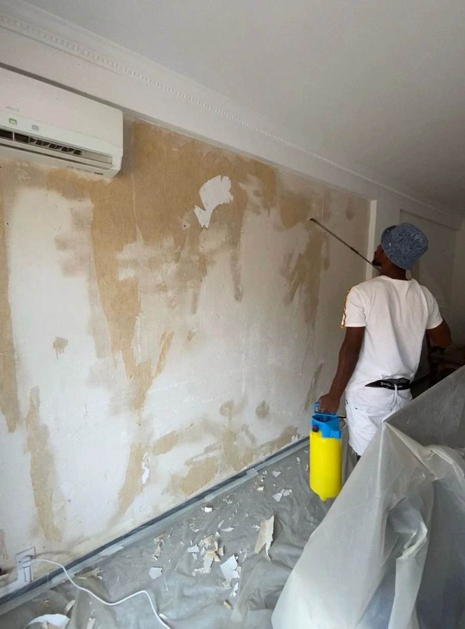 Preparation des murs pour un resultat propre