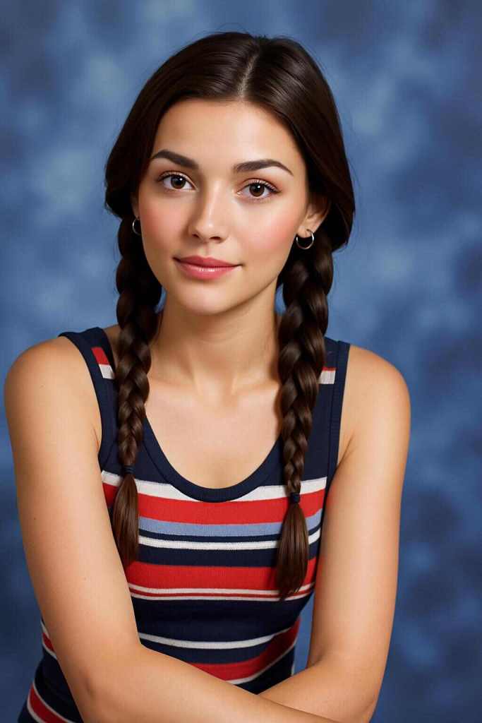 Transform your hairstyle into braids by simulating coiffure gratui