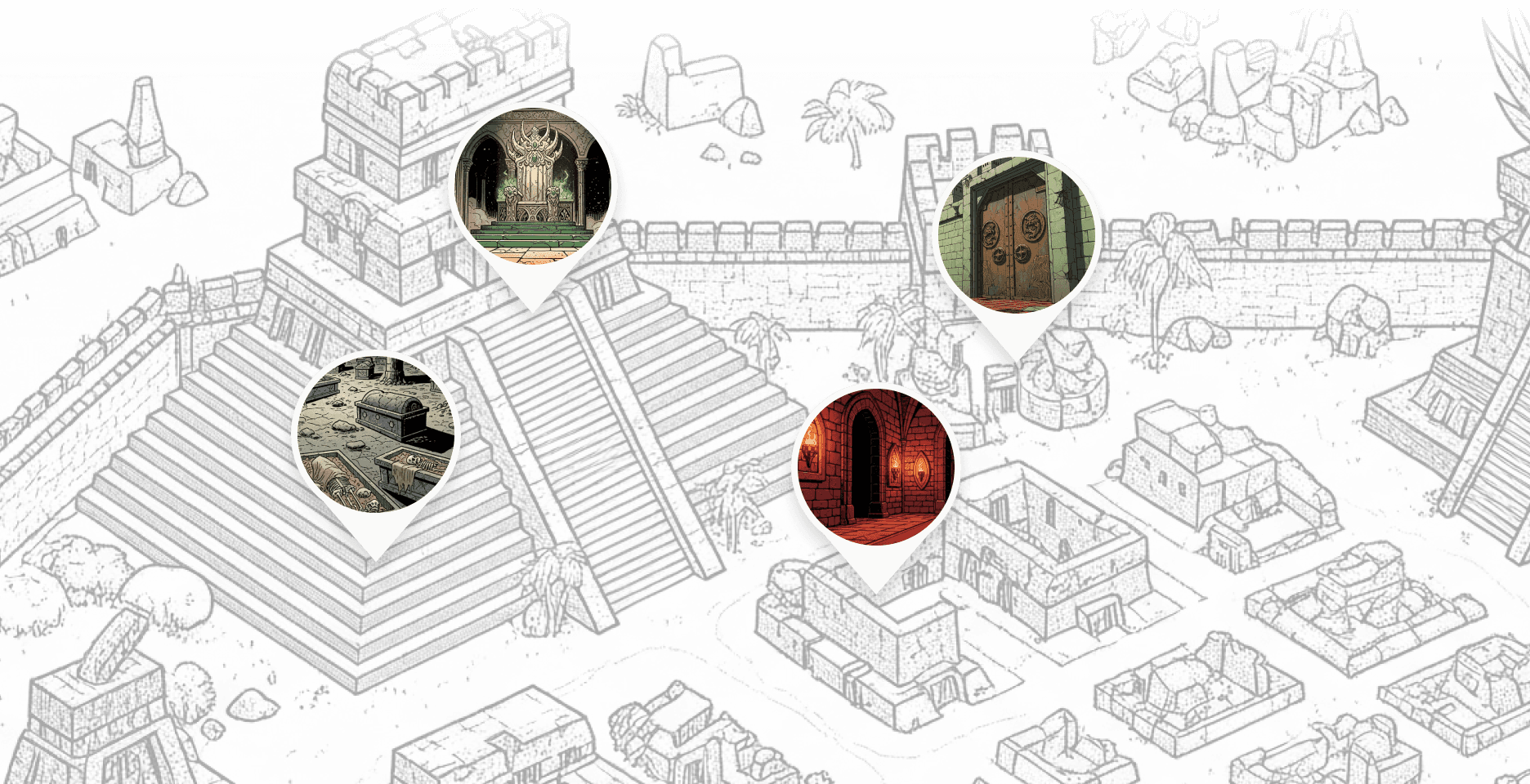 Visualization of locations being identified and organized in Mythril