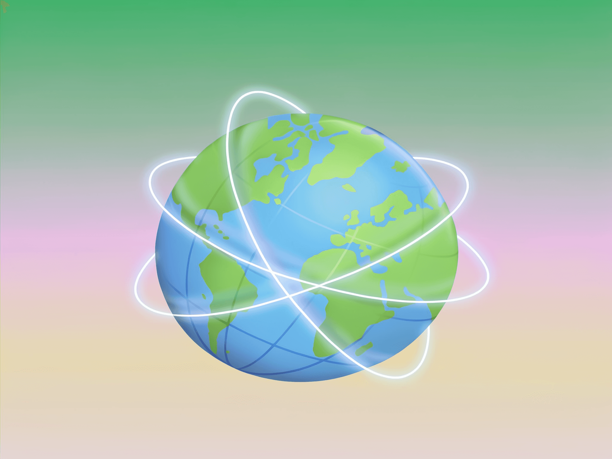 Earth illustration, AI-generated