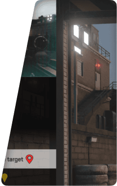 Game world image of Task System in place