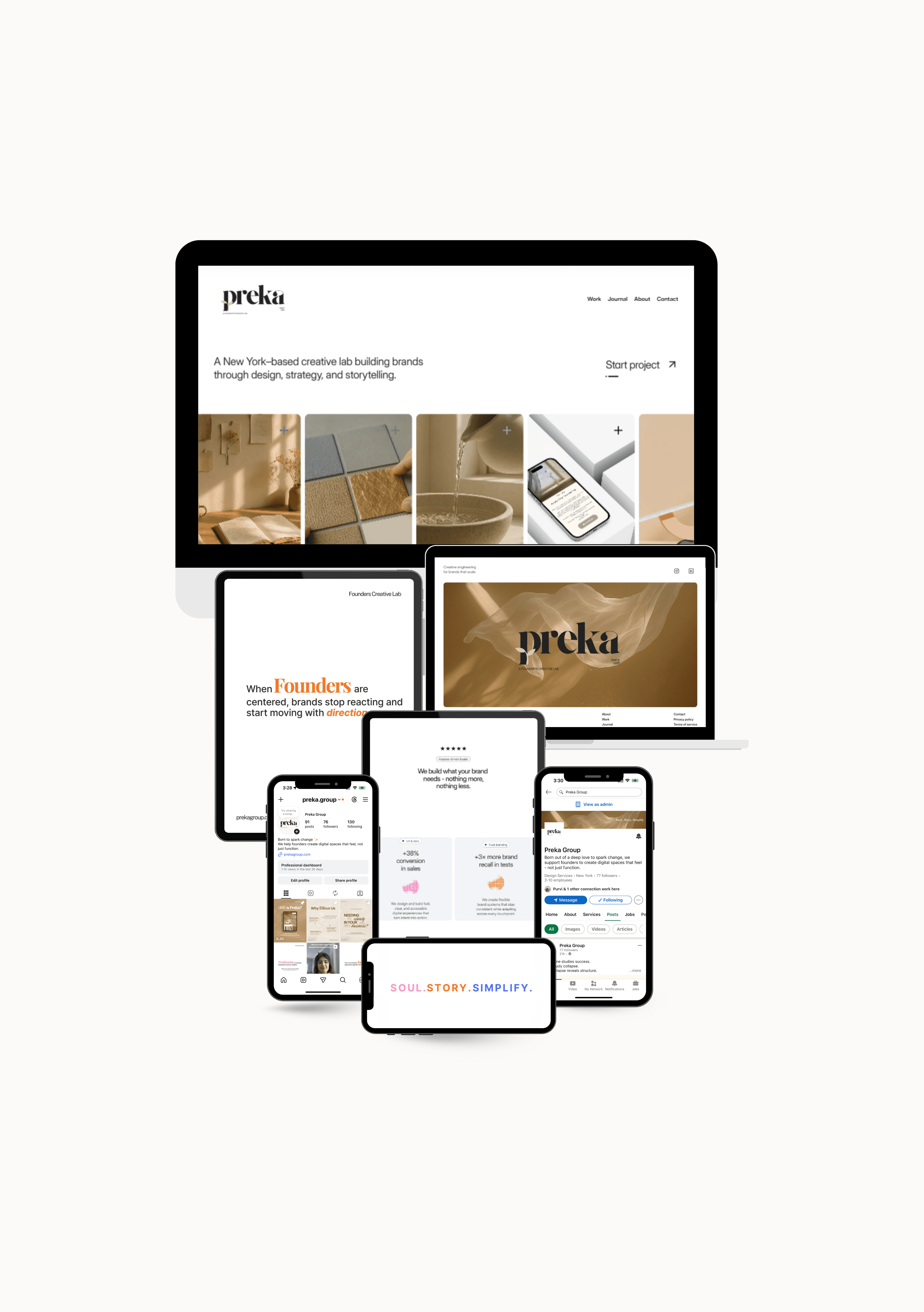 Cluster of translucent pink glass pendant spheres hanging on white—modern lighting décor.