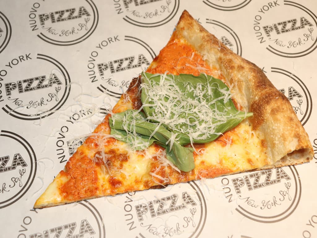 a pizza with tomatoes and onions