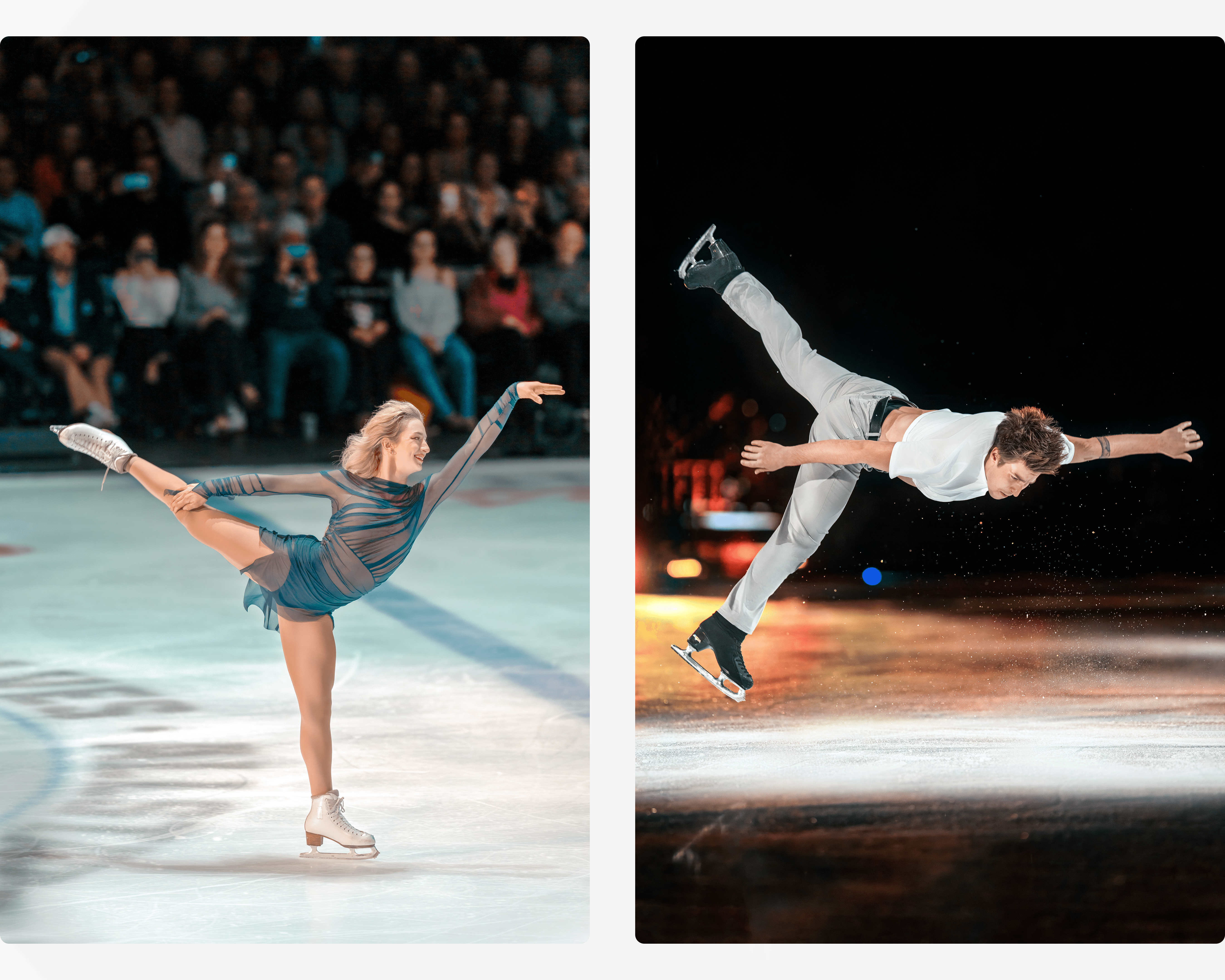 Alyssa Liu and Olympic crew perform in chicago at the All state Arena in Ice Skating Perfection