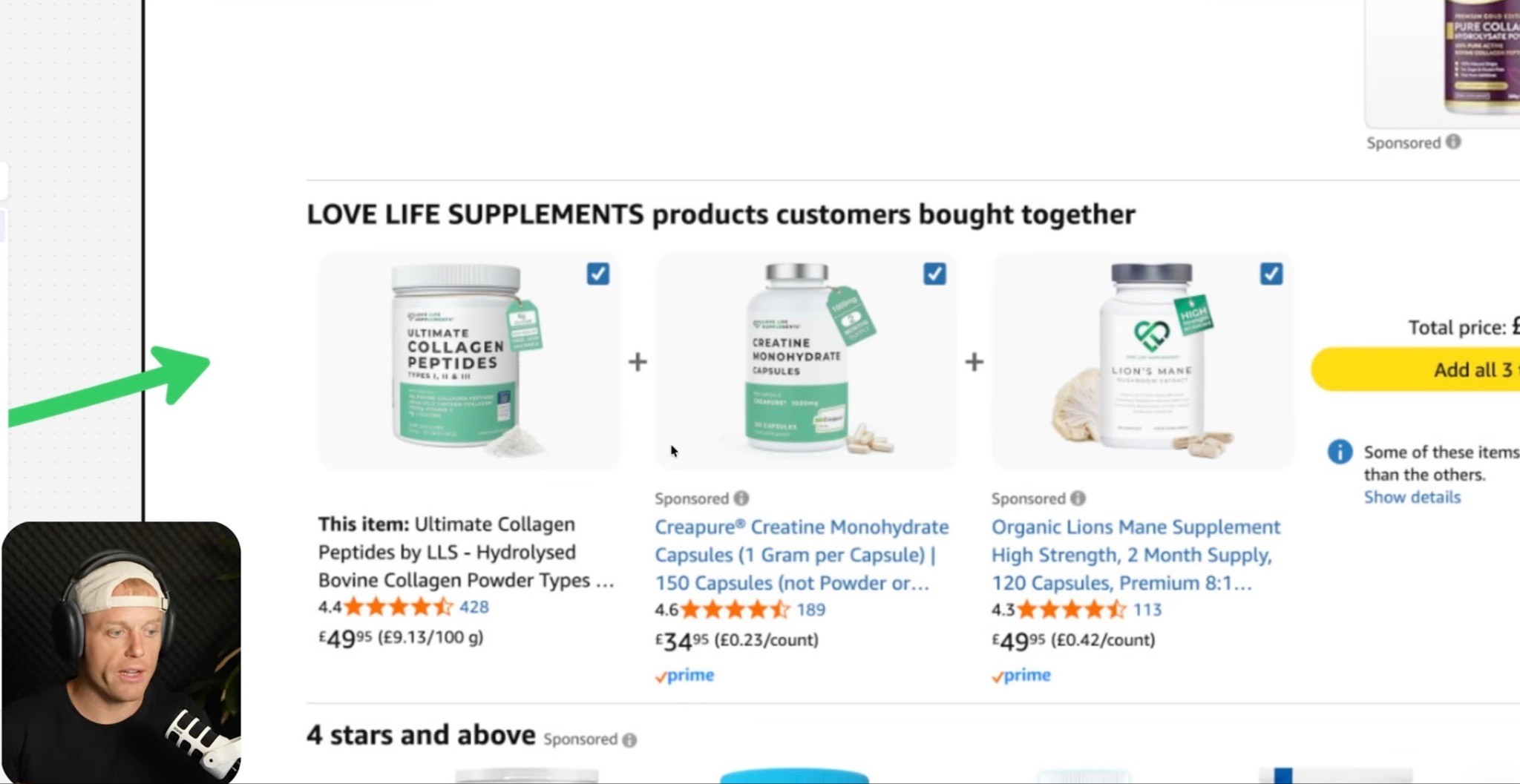 Using frequently bought together and virtual bundles to optimize Amazon Listing and get higher conversion