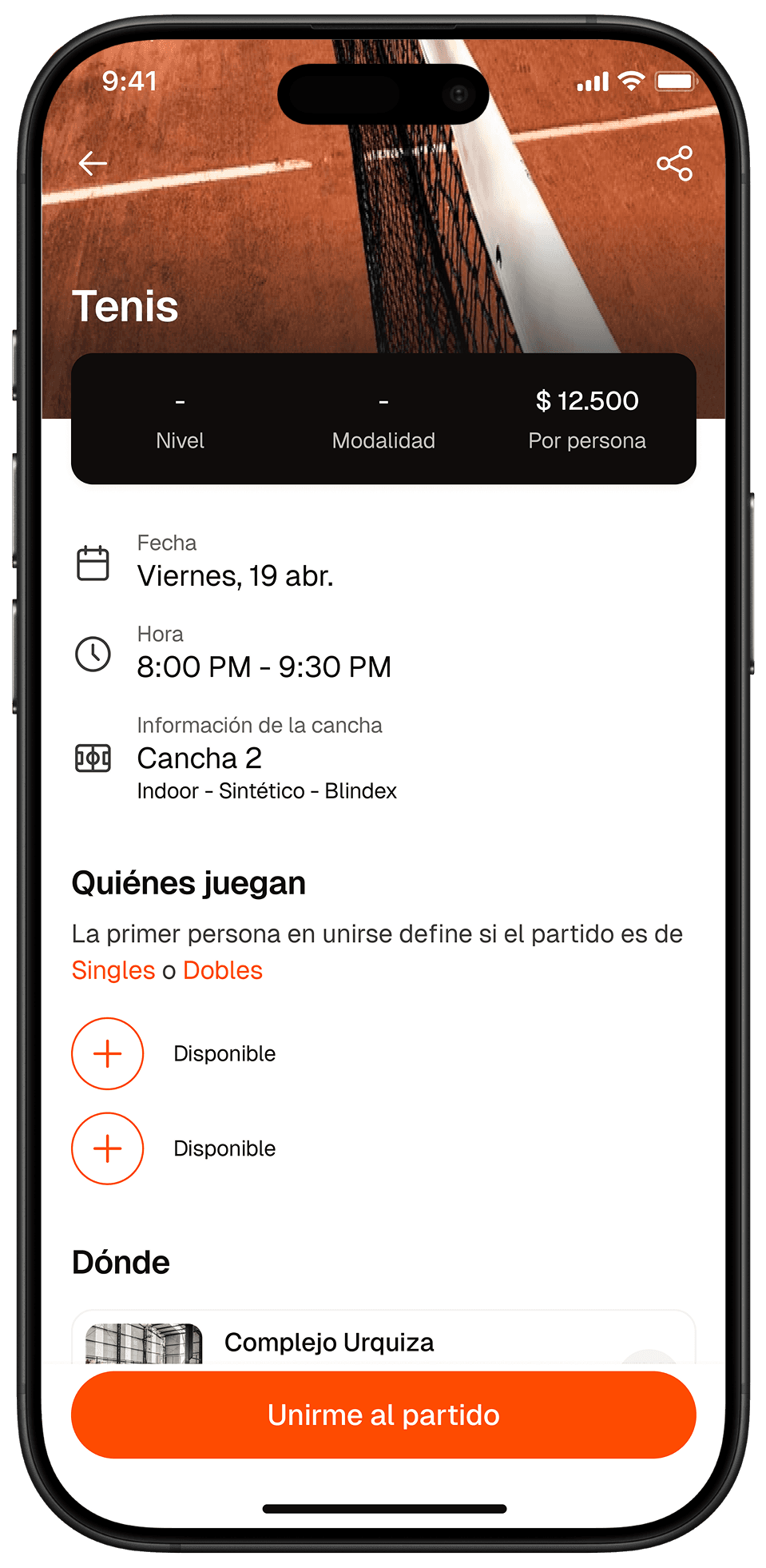Mobile UI