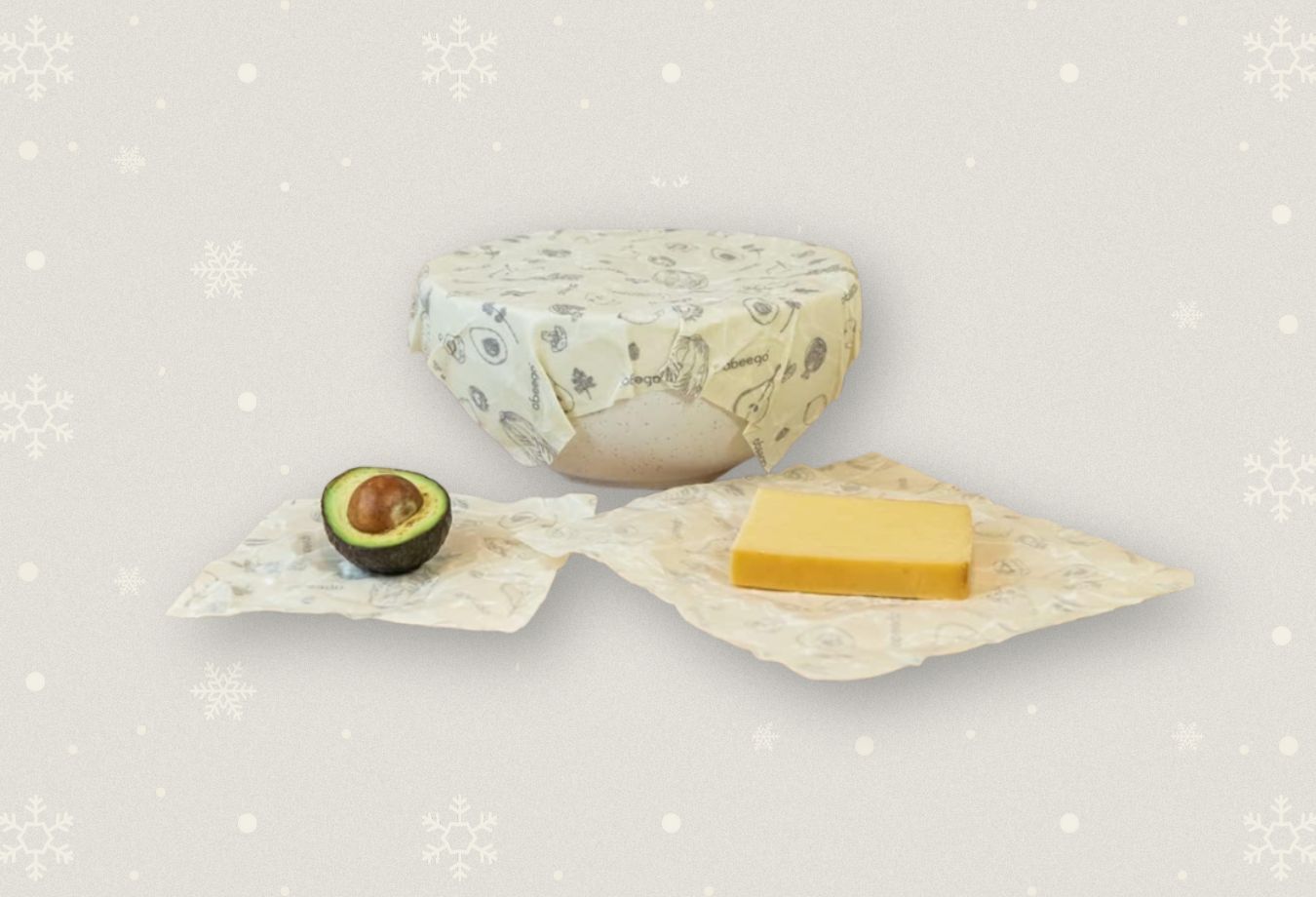 Abeego Reusable Beeswax wraps for the galley