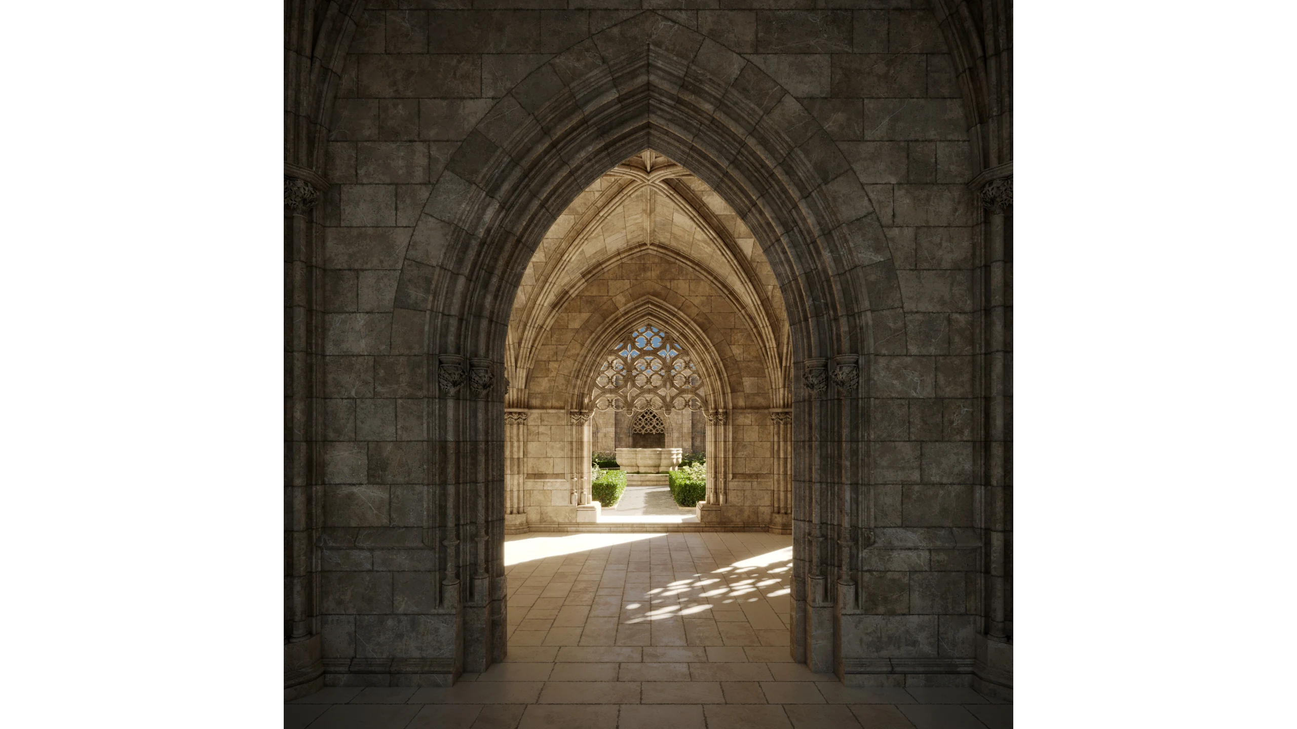 realistyczna wizualizacja gotyk