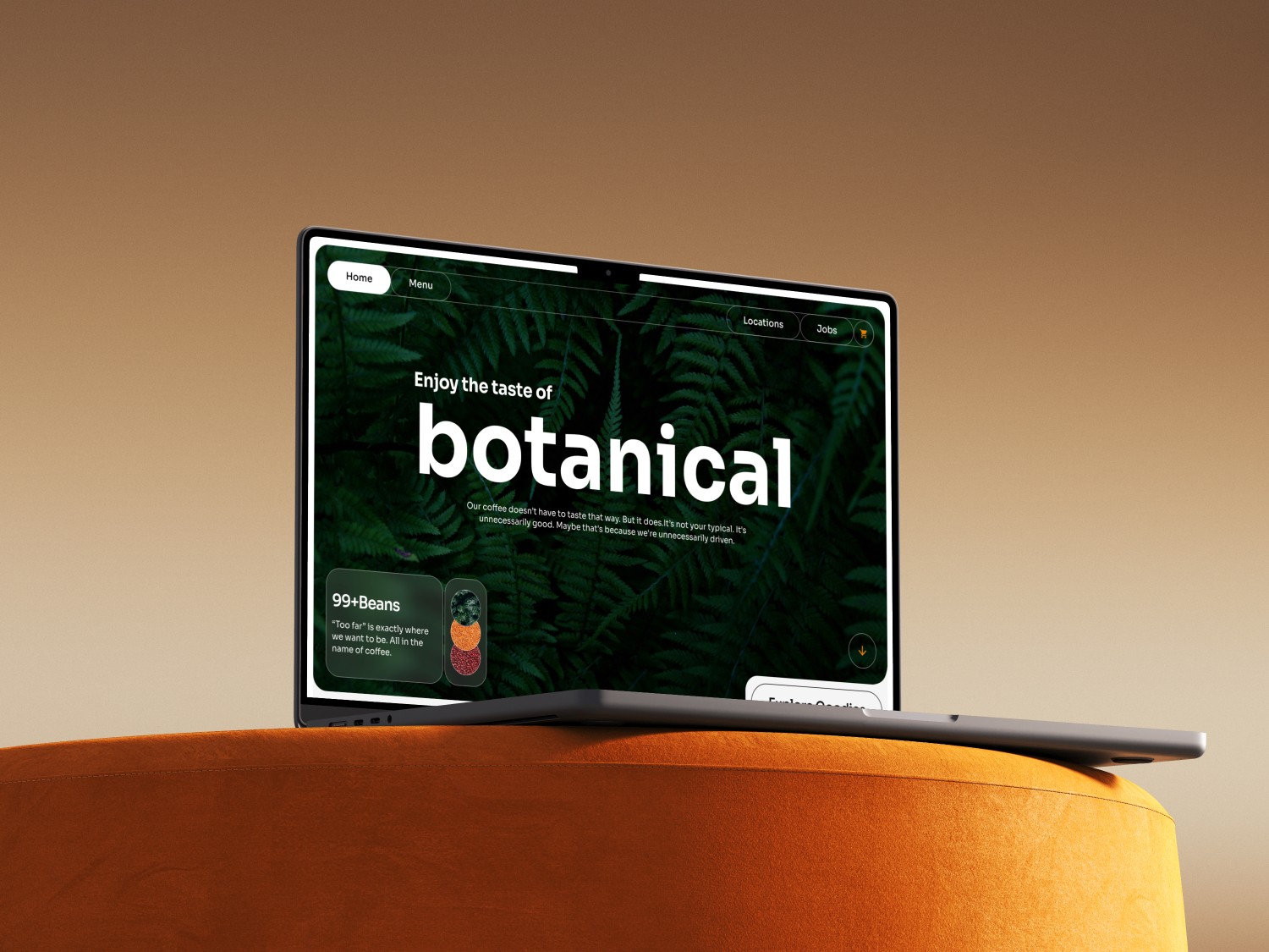 Botanical - Coffee shop framer template by Design Freaks