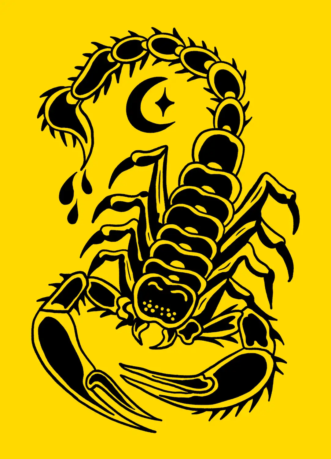 Swift Saint Scorpion Illustration