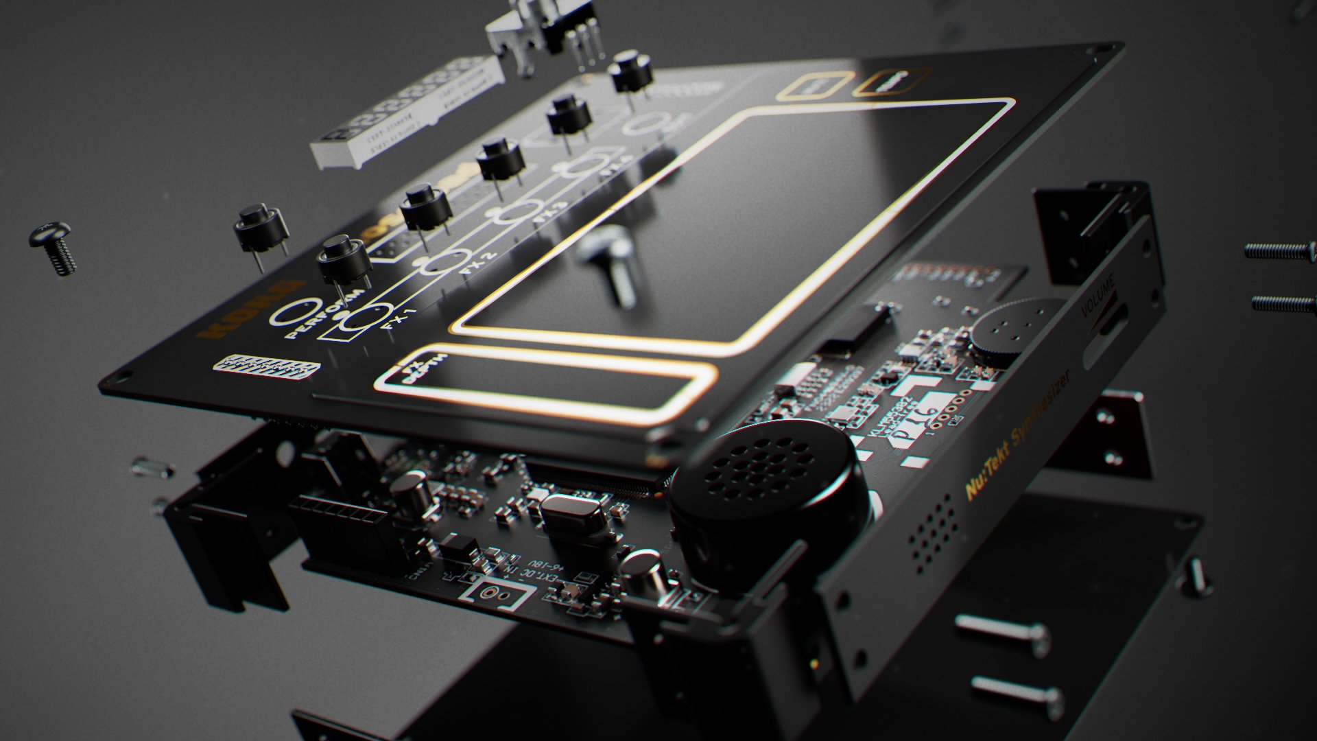 Render NTS-3 exploding view