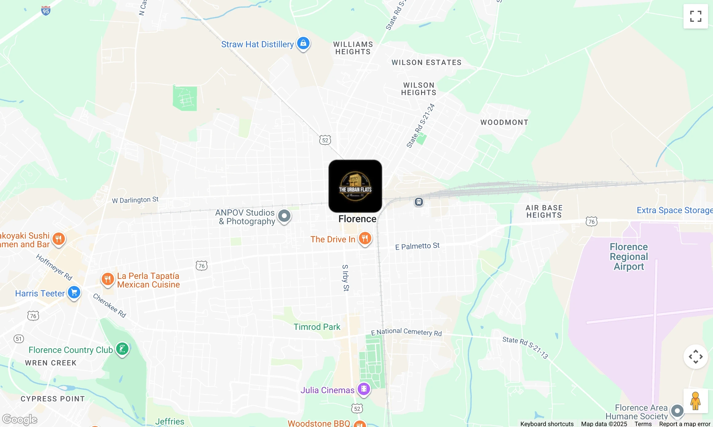 Map of Florence