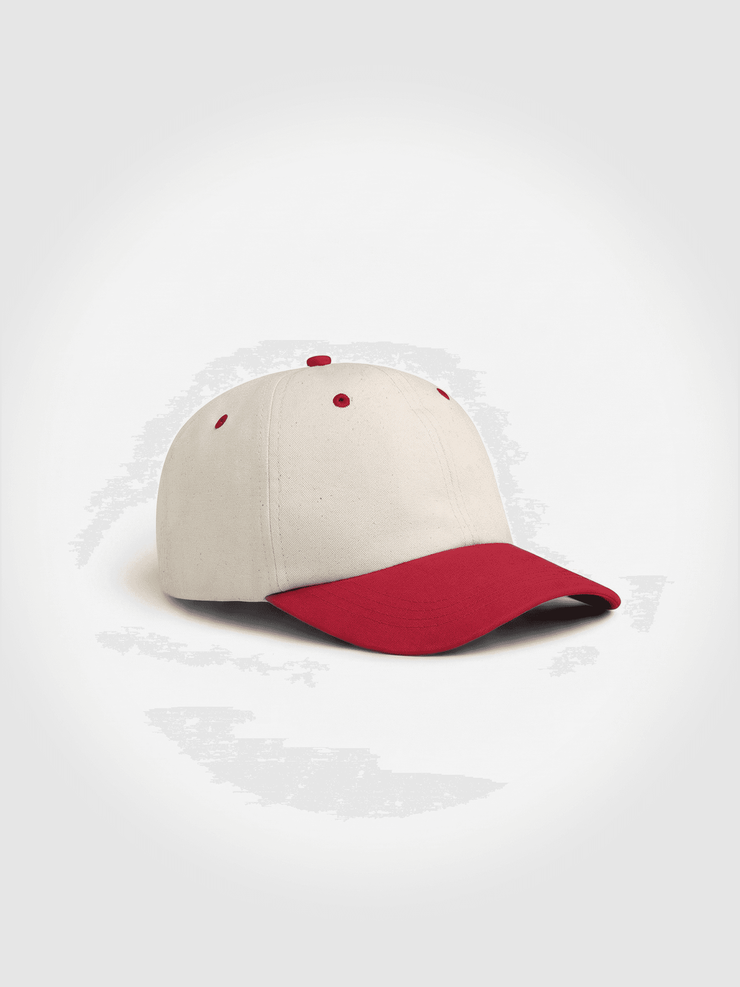 Product Detail Shot of a thick ribbed coller on t-shirt