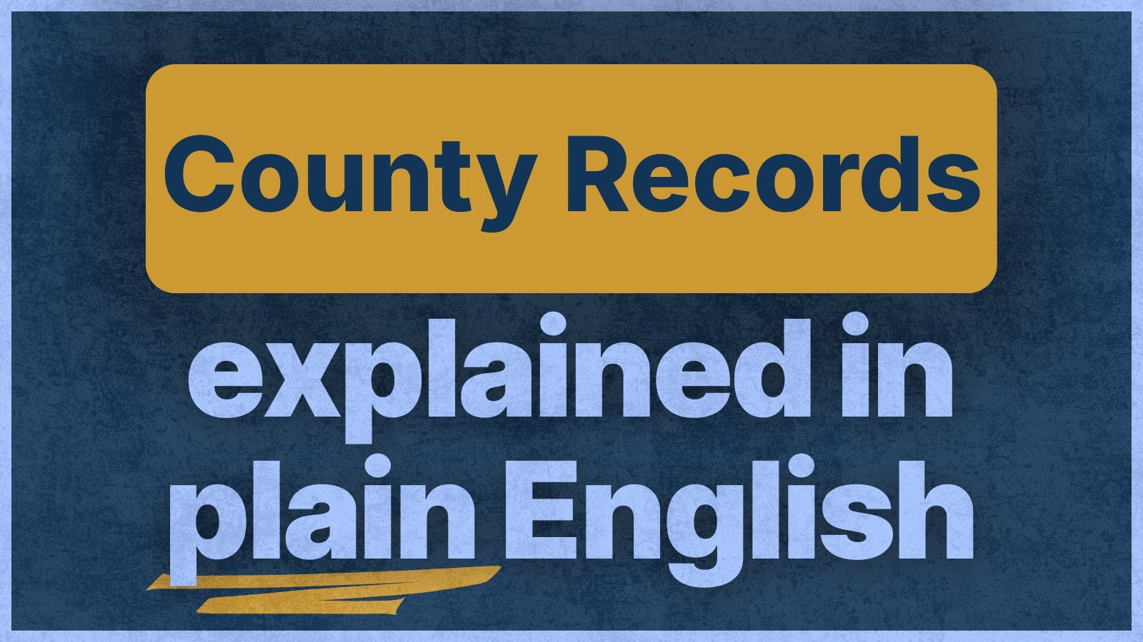 Don't Get Stuck – Learn The Legal Steps To Access County Records Today