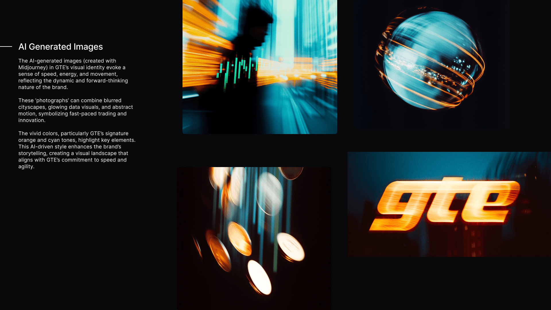GTE web3 DeFi brand strategy and design by Charlota Blunarova