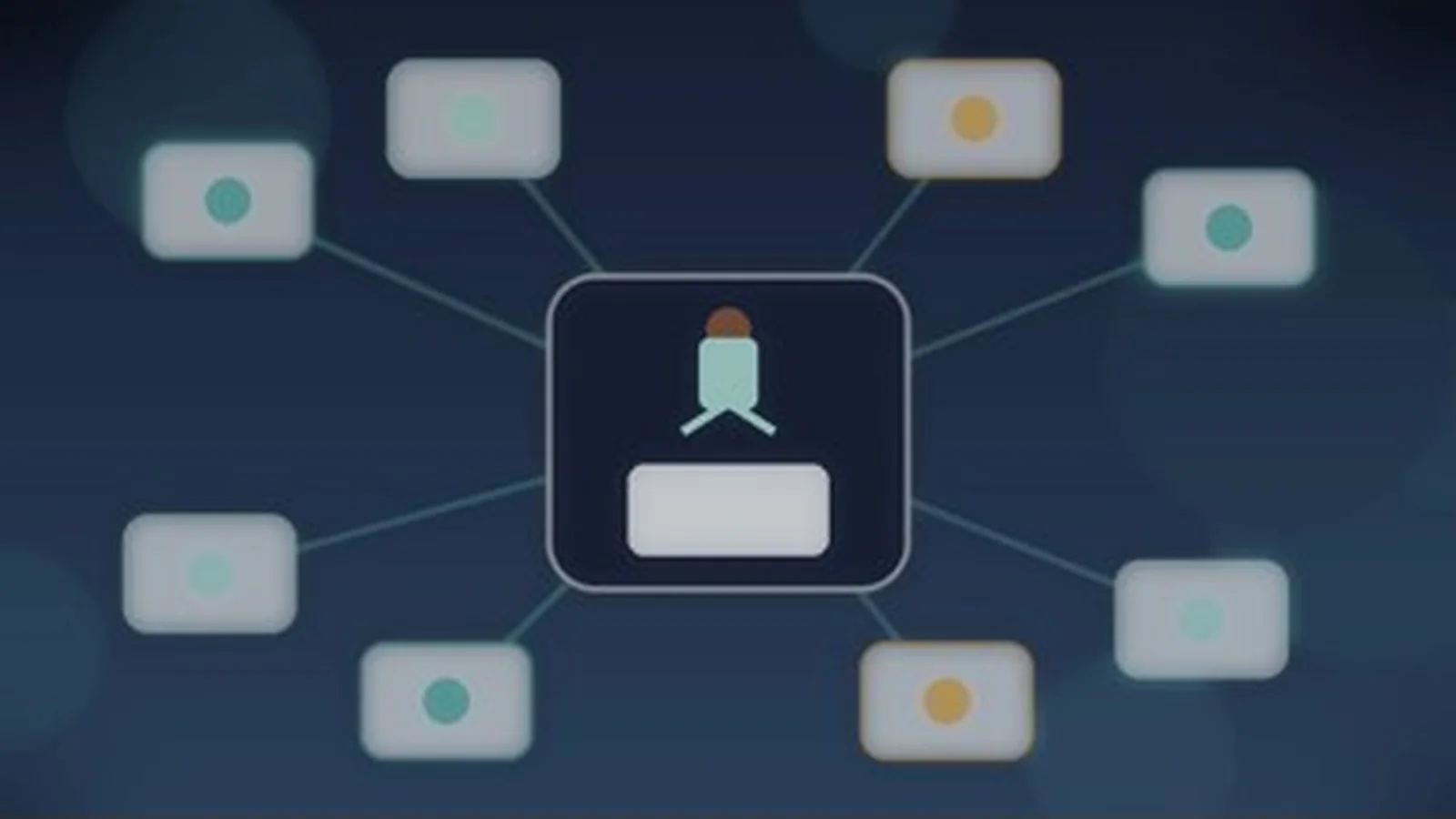 A freelancer managing several connected work platforms from one central workspace.