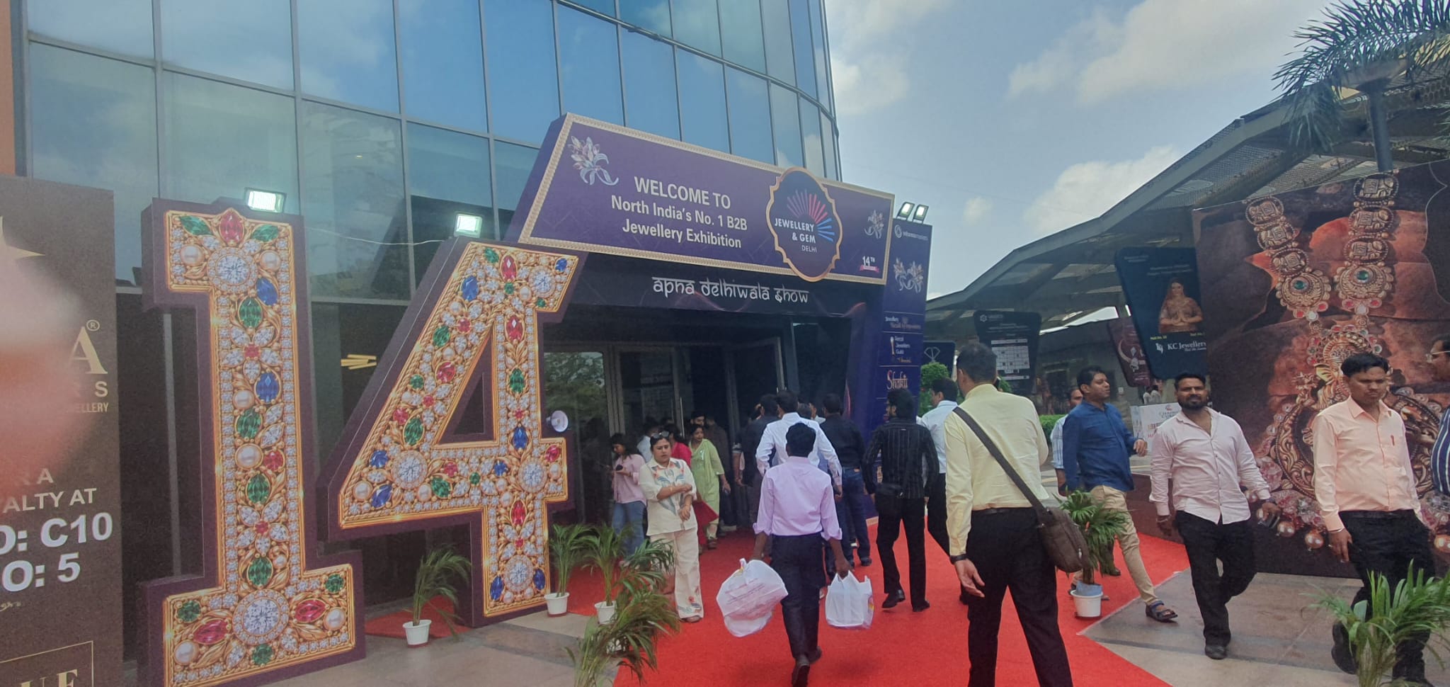 Banner for Jewellery and Gem Fair Delhi by Dreams Fine Jewellery