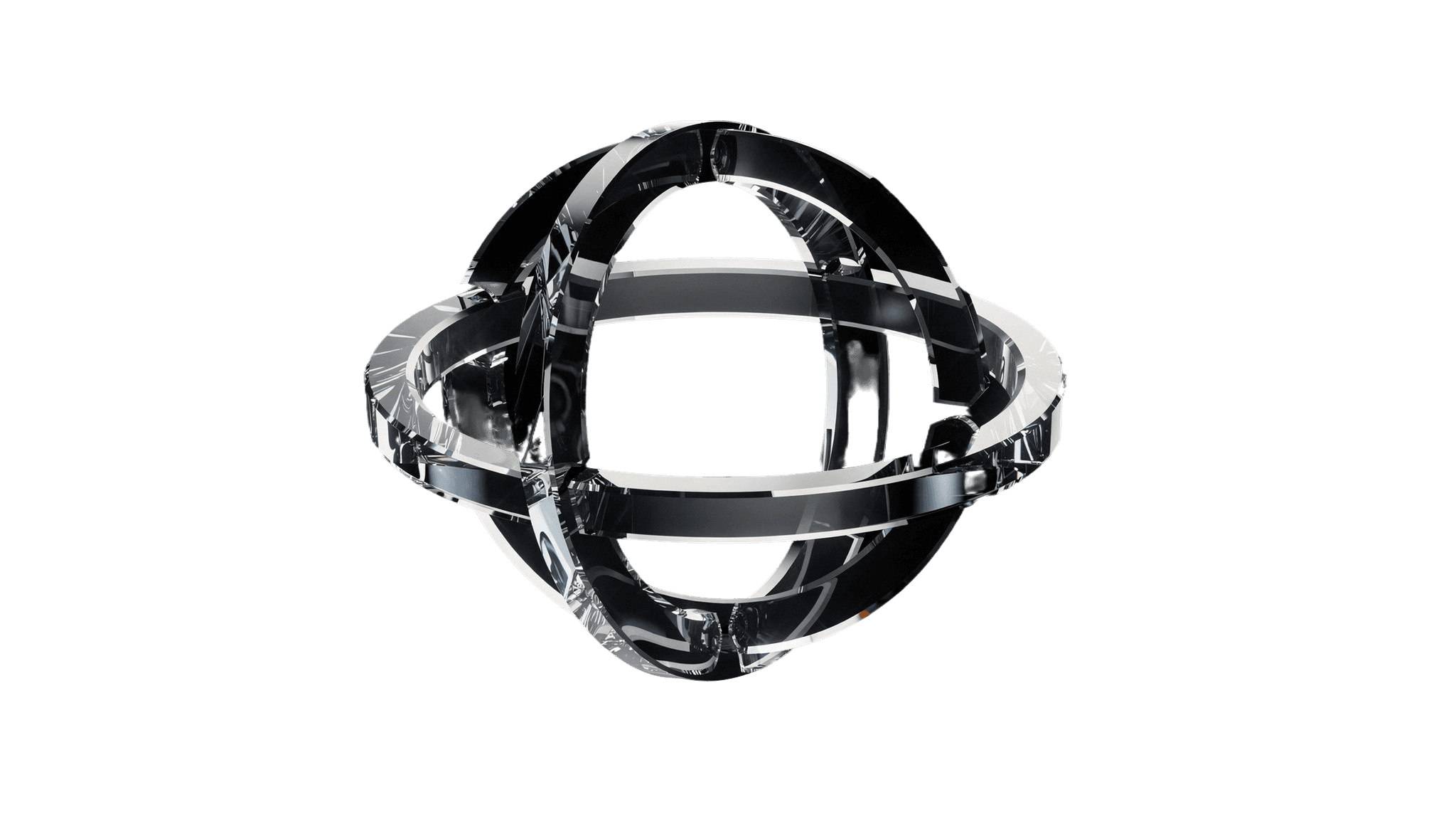 Dark Glas sphere for background