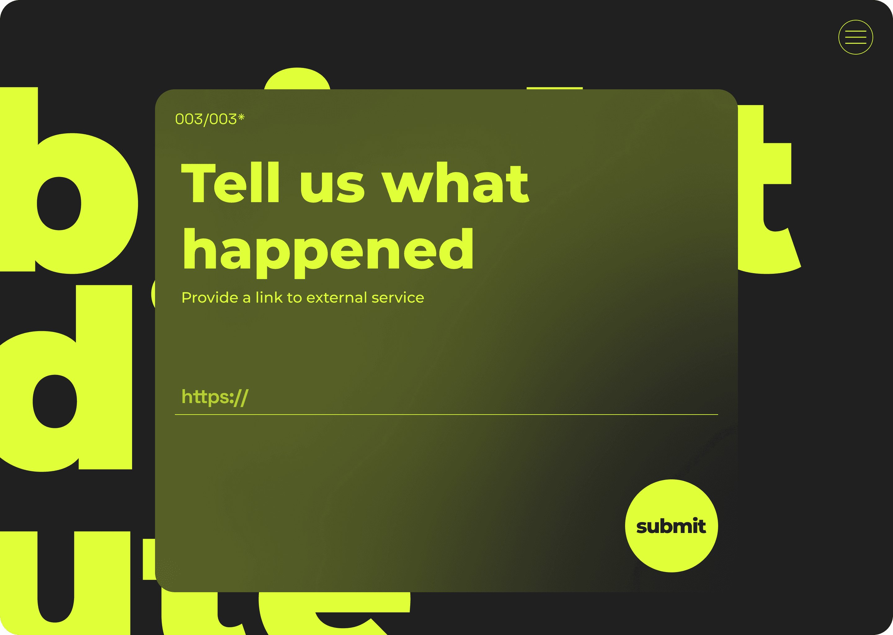 A screen showing a current truck route in TMS driver mobile app on top picture of pallets