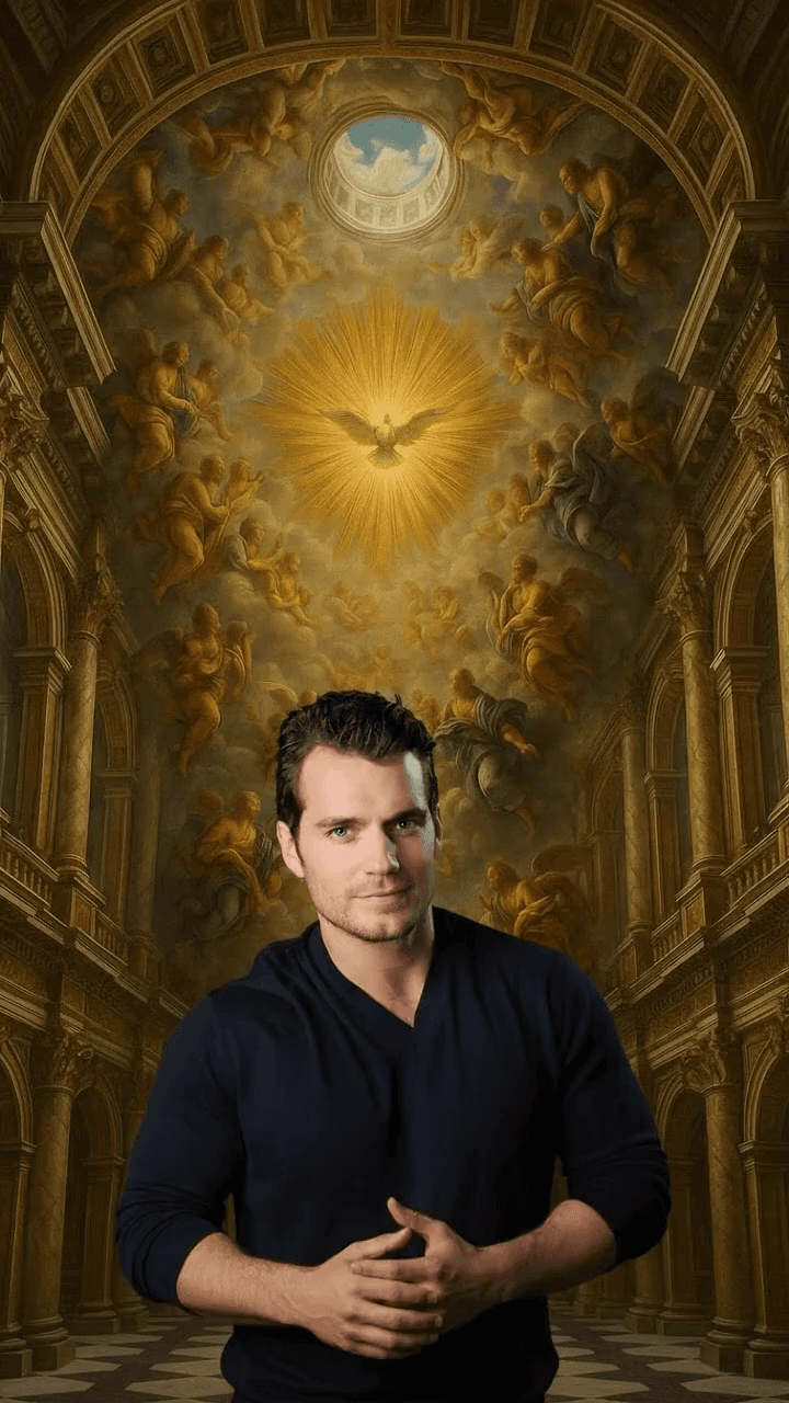 Henry Cavill Presents The Painted Sky Ho - Educational AI video template for tutorials on YouTube Shorts