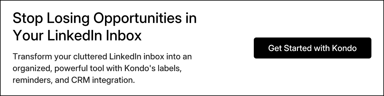 Stop Losing Opportunities in Your LinkedIn Inbox