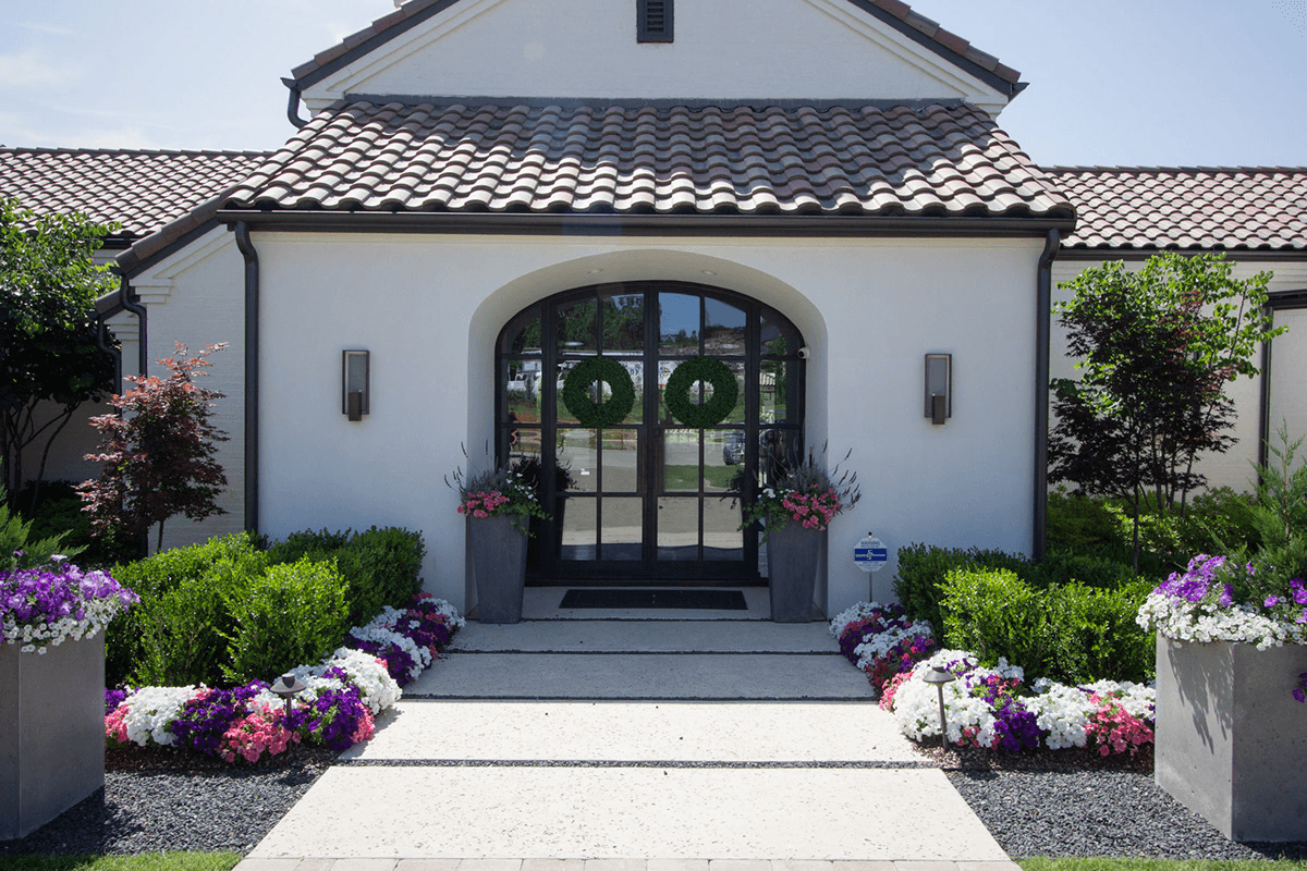 Traditional wrought iron double doors by M2 Metals Iron Doors DFW