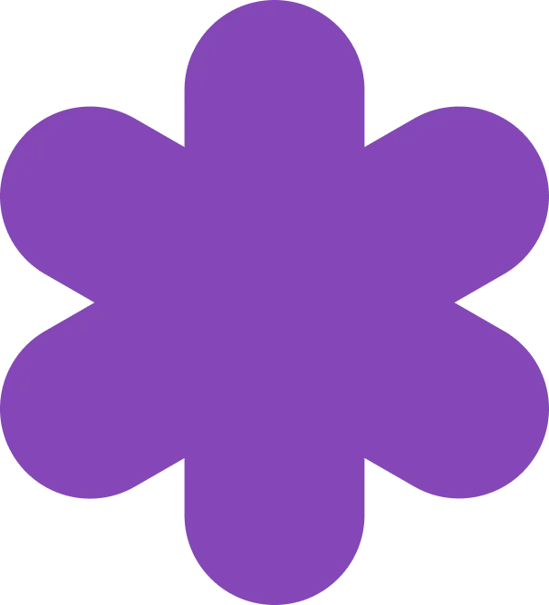 BG Purple Ornament