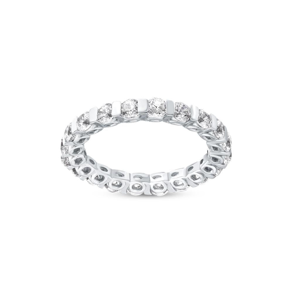 Assos Pırlanta 14 Ayar Altın Işıltılı ve Zarif Tamtur Yüzük