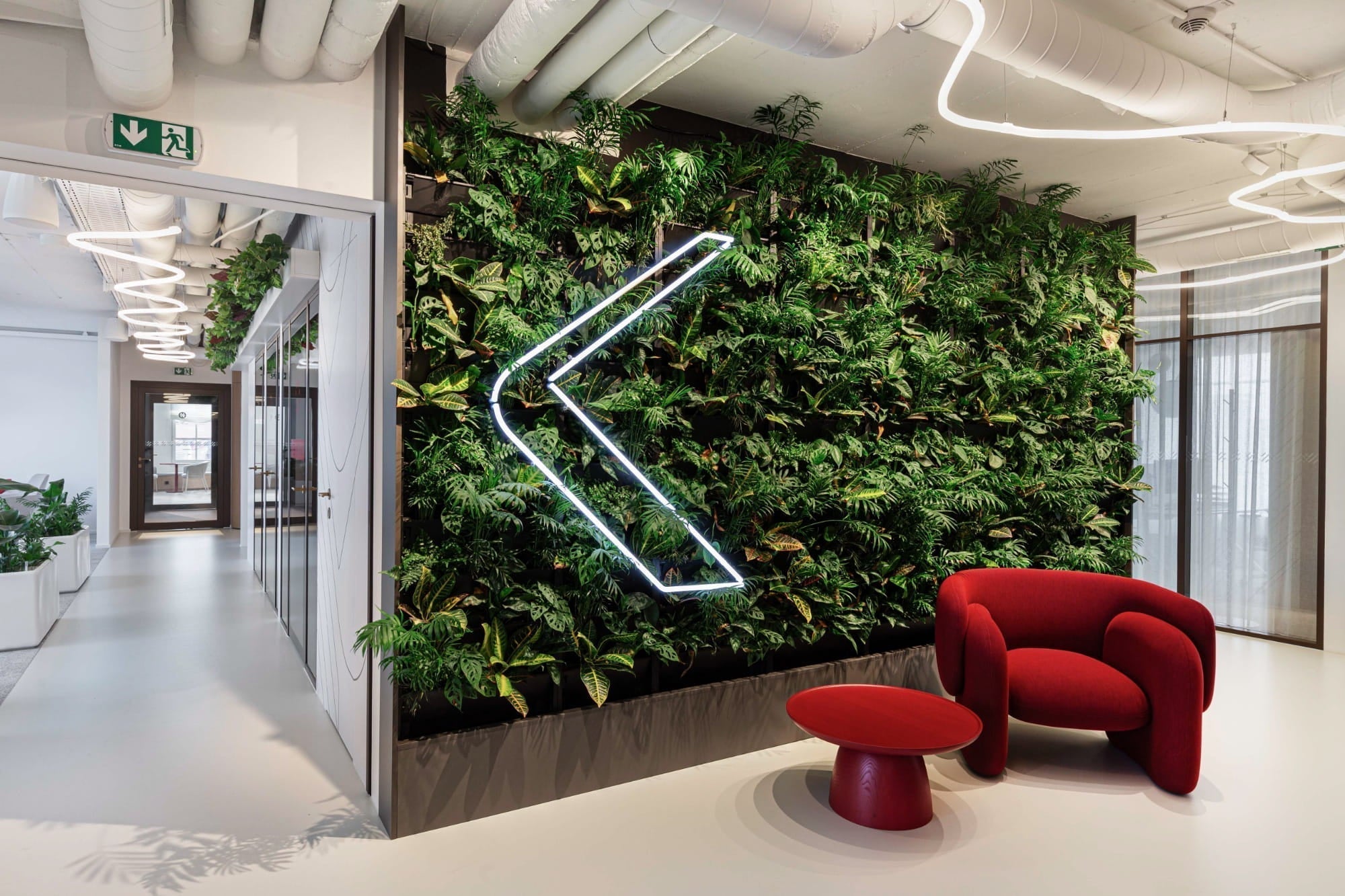 Living Walls at the JSK Investments Offices in Prague