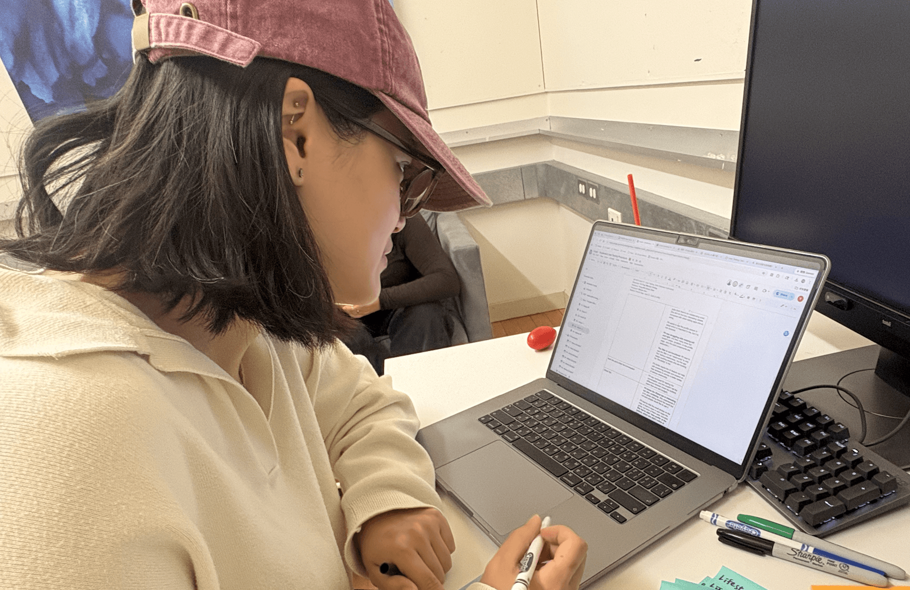 A Figjam Image capture the process of Secondary Research.