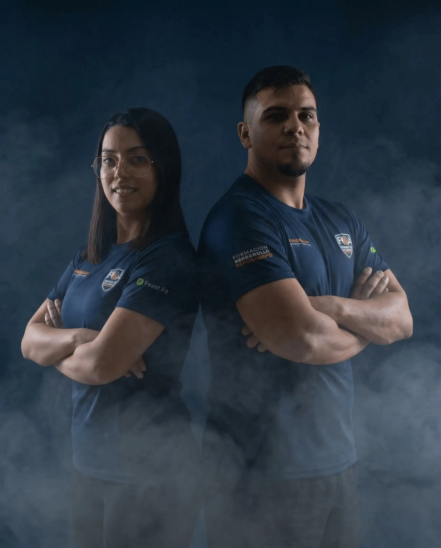 Raquél y José Arturo: : Entrenamiento de voleibol y nutrición