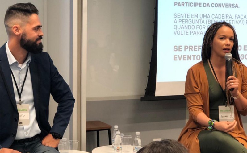 Daniel Peralles (Sage) e Grazi Mendes (Thoughtworks) falam sobre futuro do trabalho na Tera