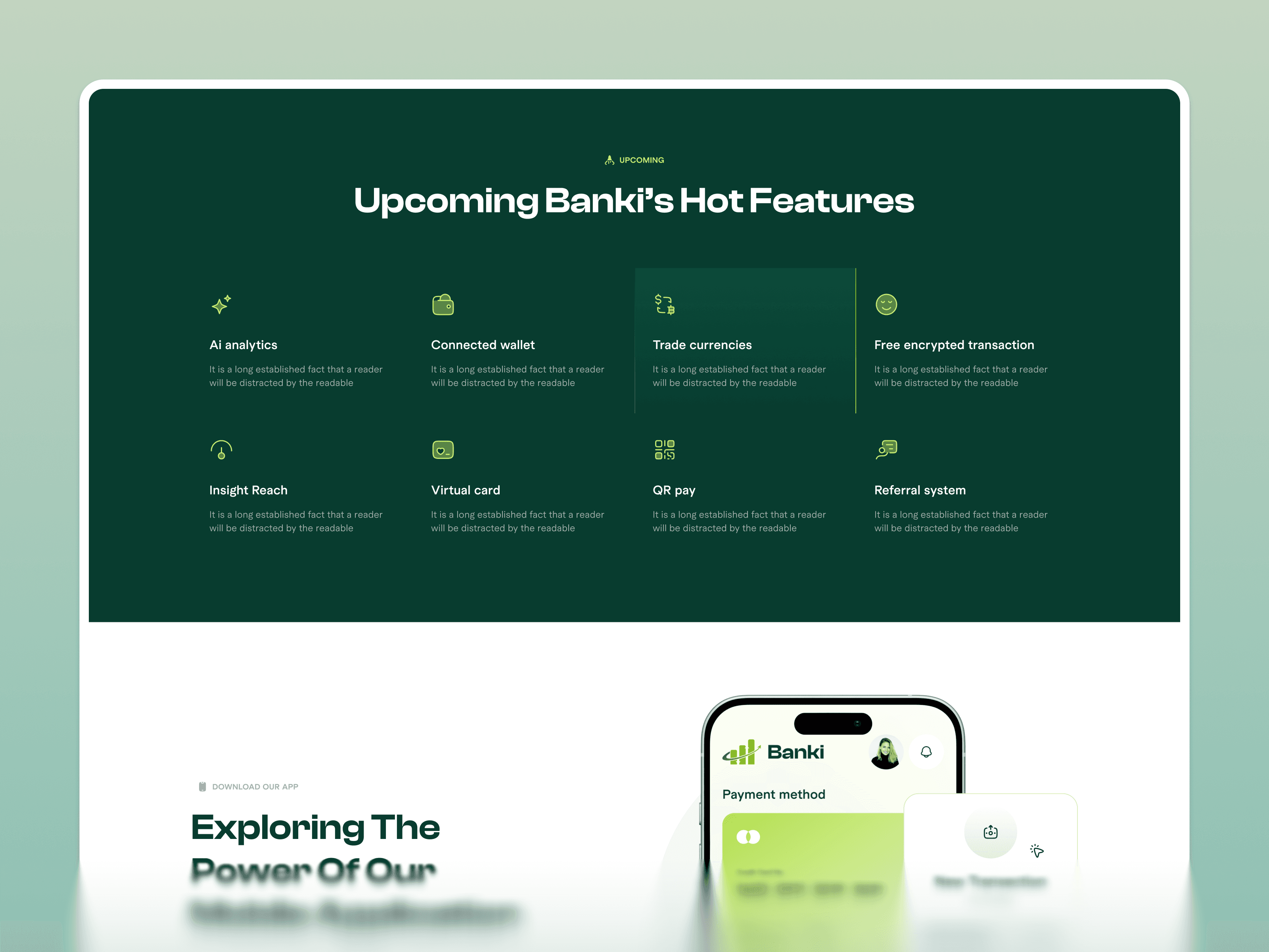 framer fintech template