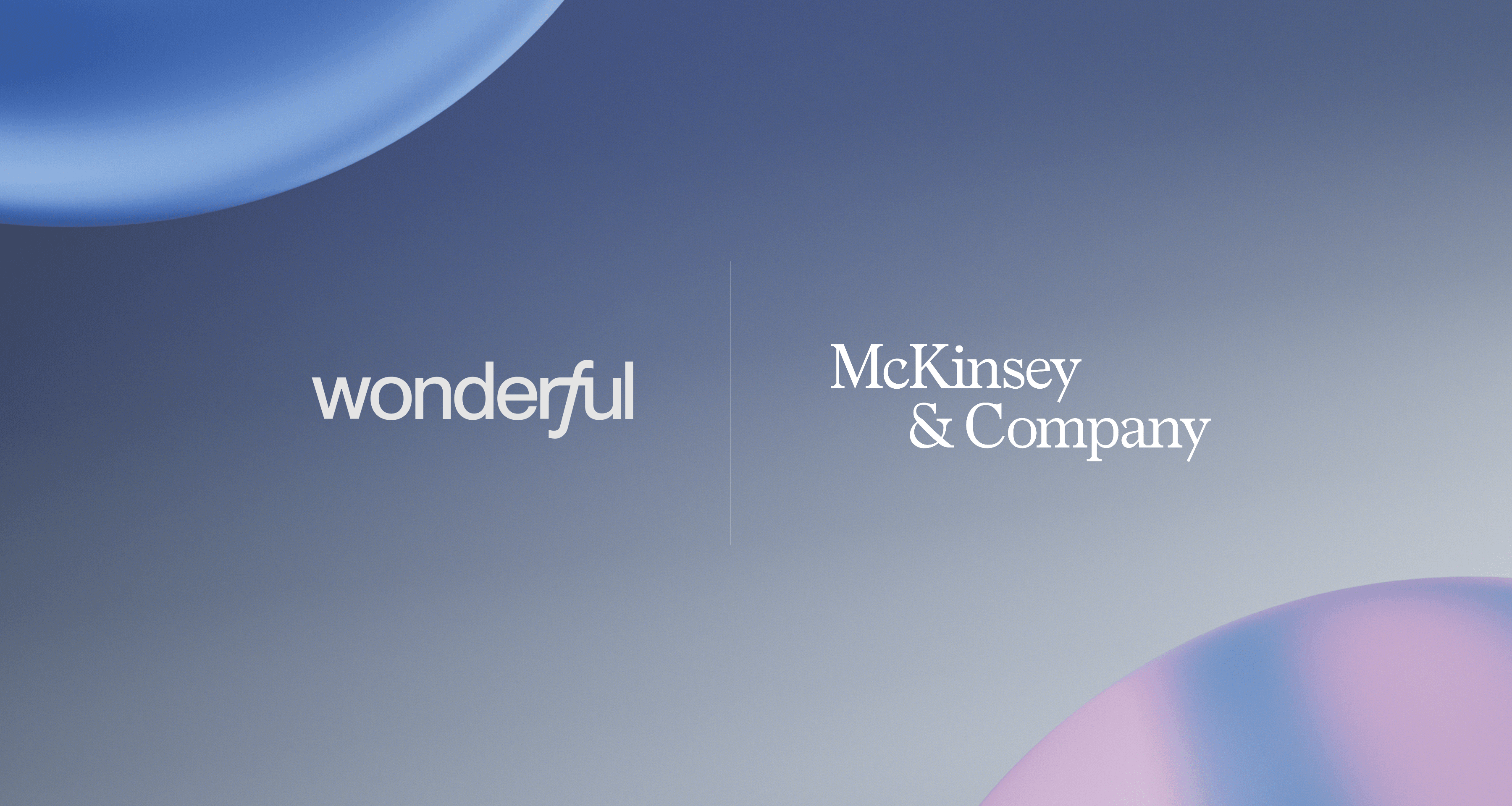 Announcing our Partnership with McKinsey