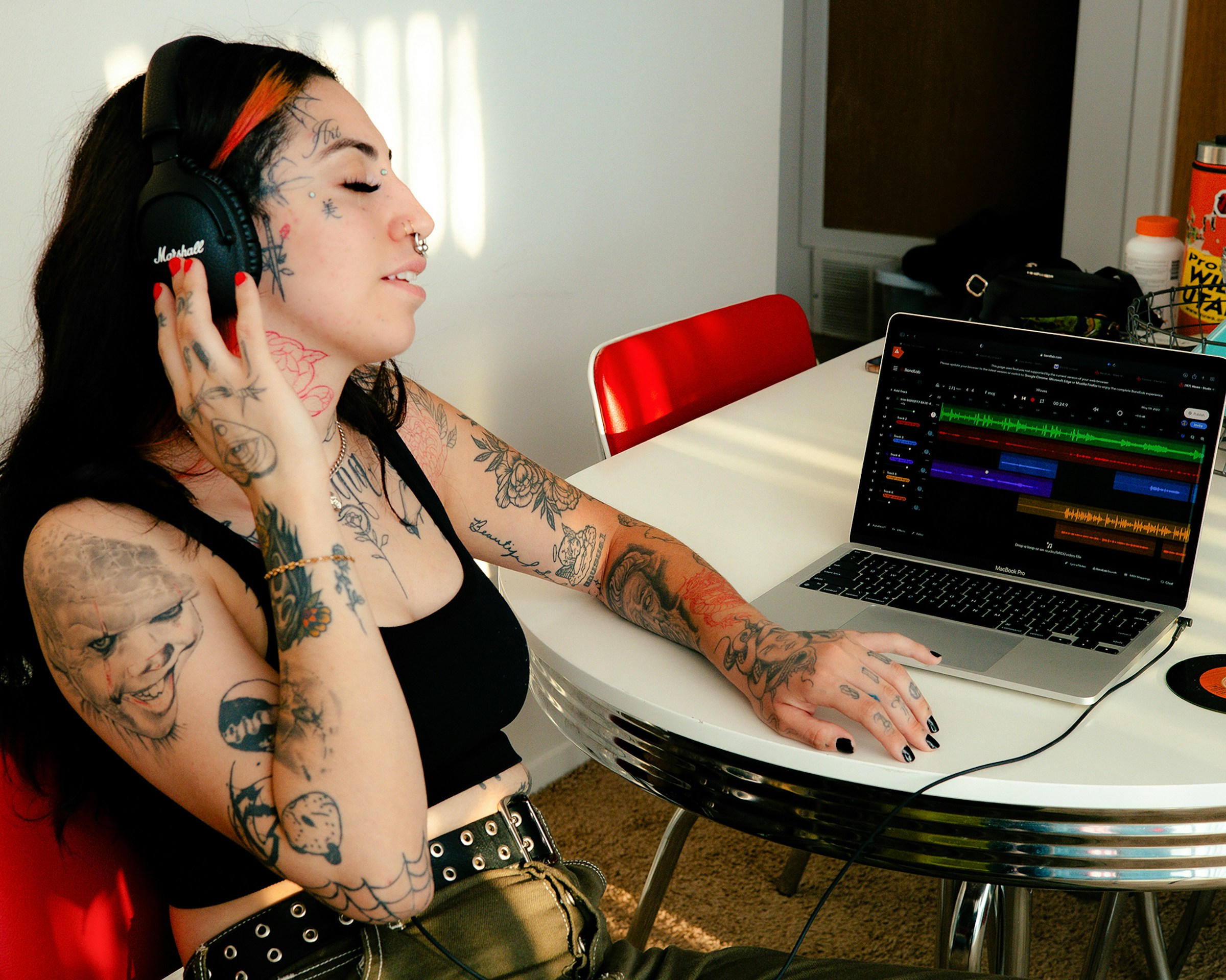 woman making rap songs - How To Create A Rap Song