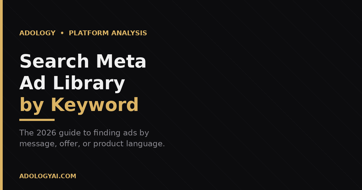 Adology AI social media case study featuring six rising brands on Meta and TikTok