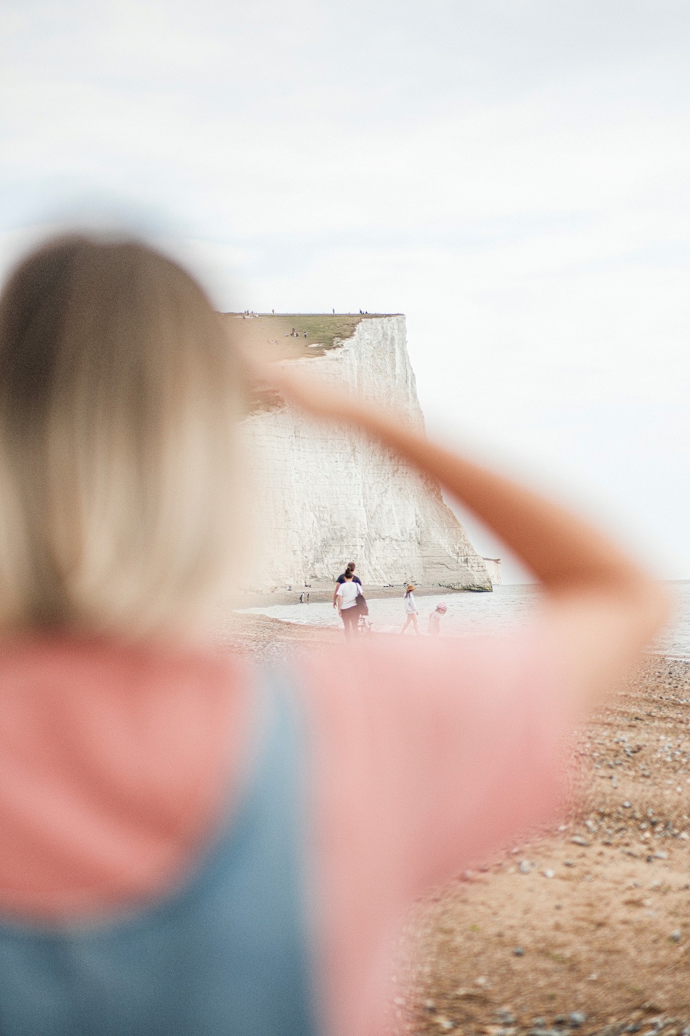 Commercial photography by JamesTheLyon for PixelSpaces — events, gigs, headshots, people, and architecture — seven sisters chalk cliffs east sussex