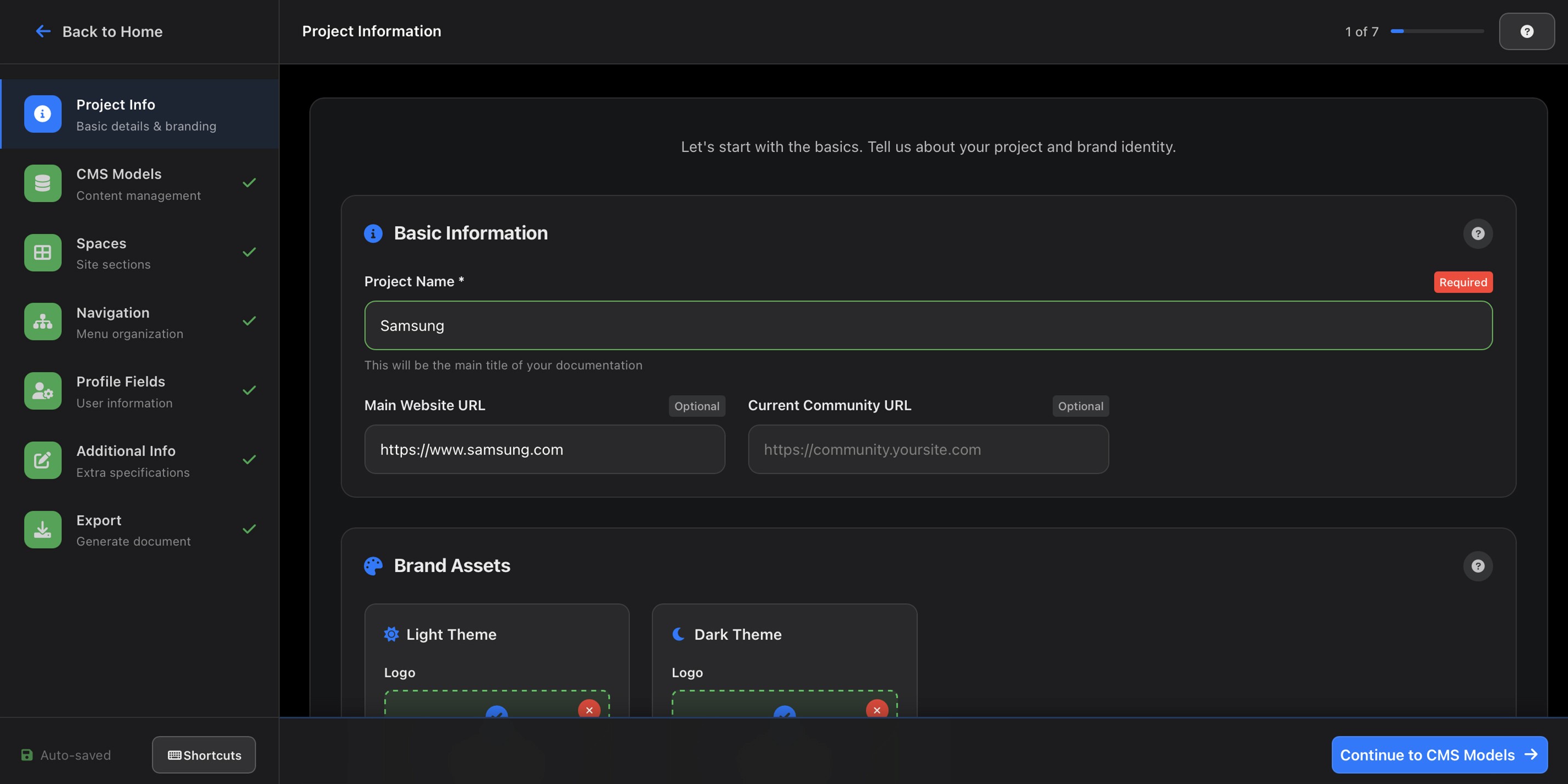 AI Assistant for Design Documentation - information