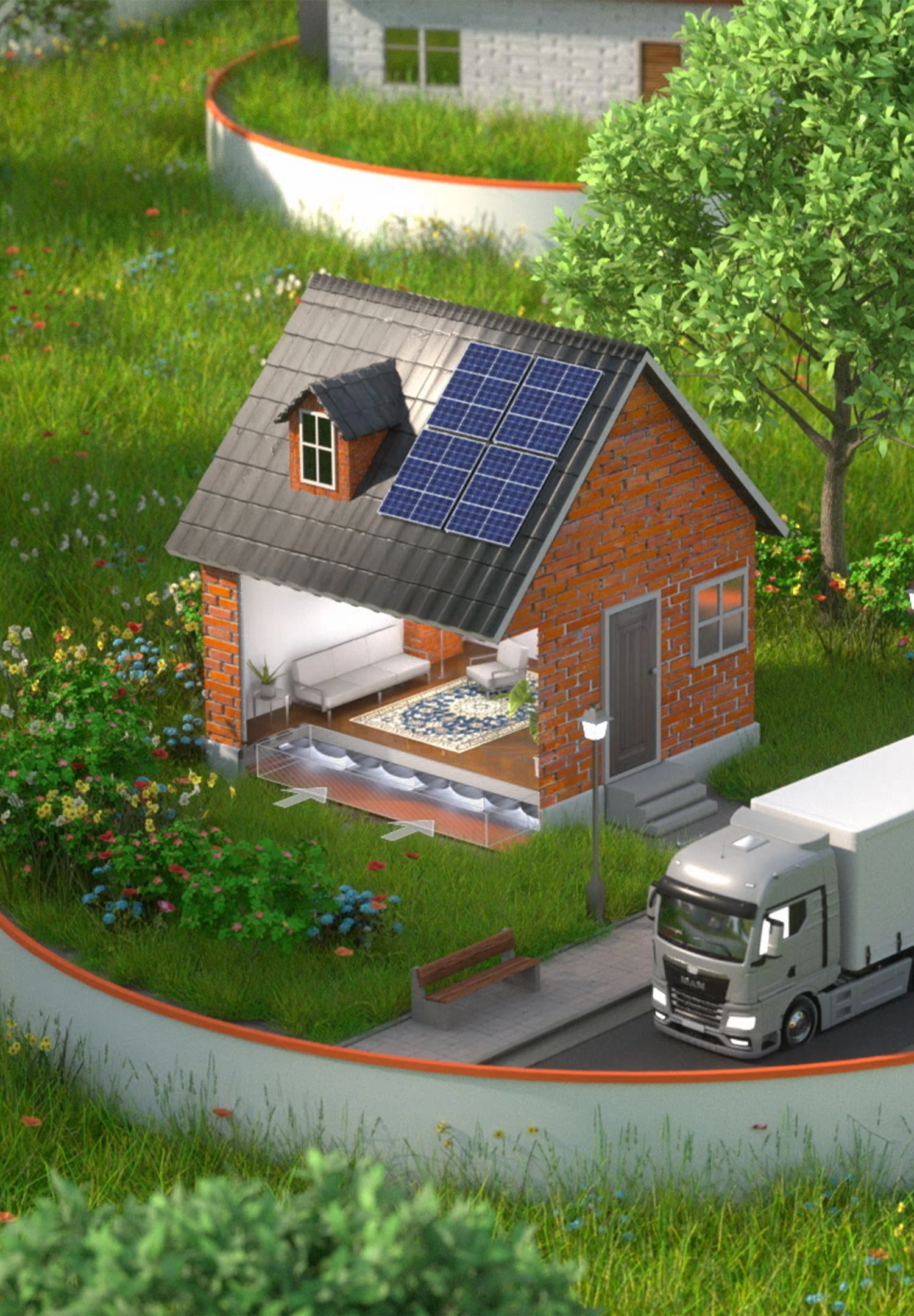 Impressie van een animatie door Indall