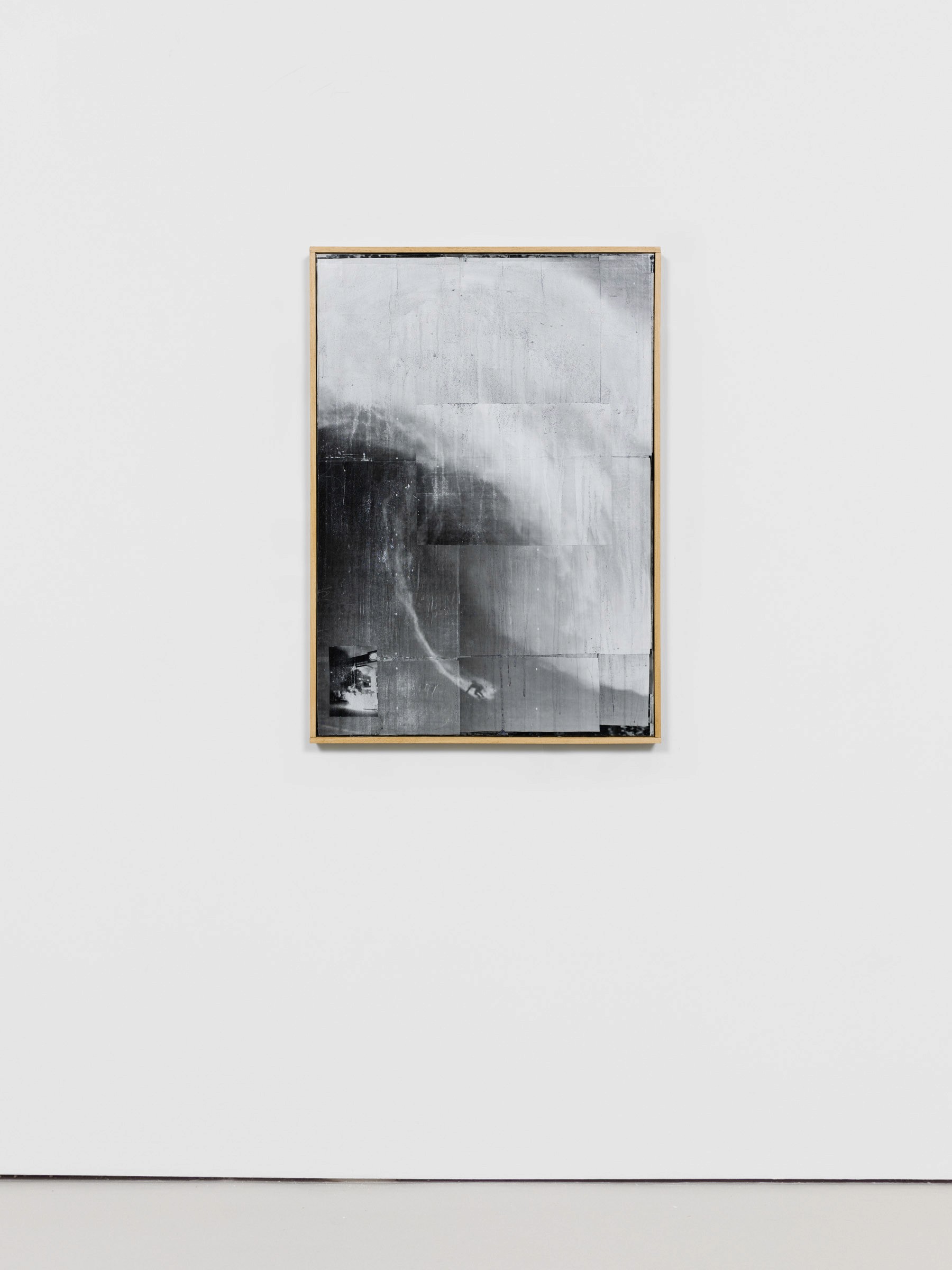 Nicholas Cheveldave artwork collage on canvas