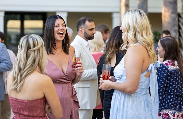 Portrait of portfolio creator – back view