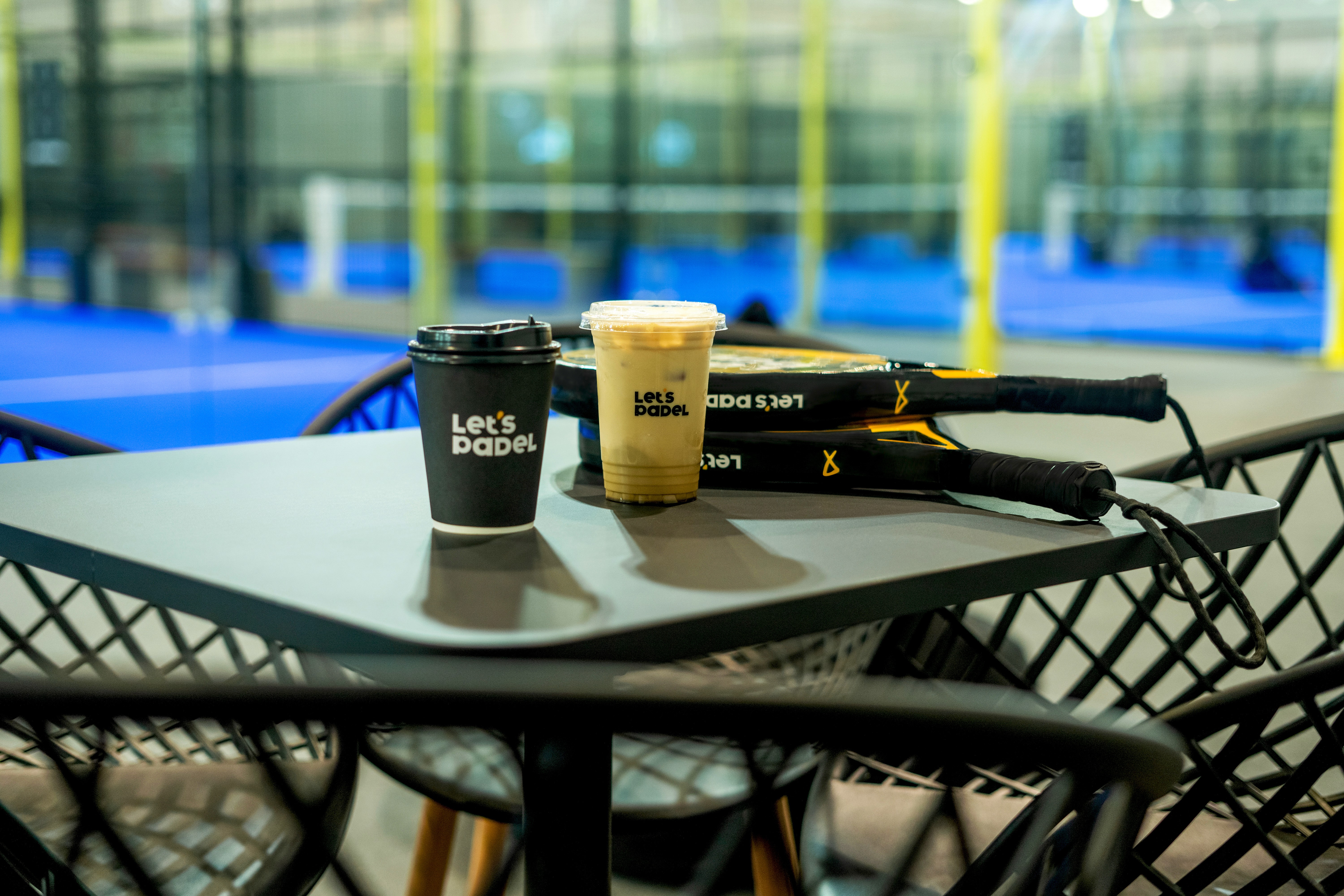 Coach explaining stuff to an athlete