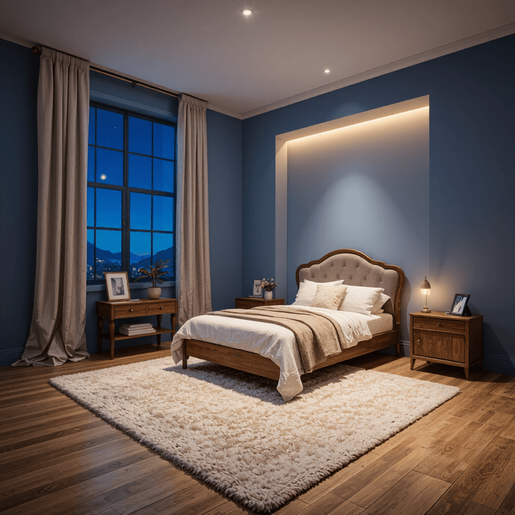 product photography of decorative bed