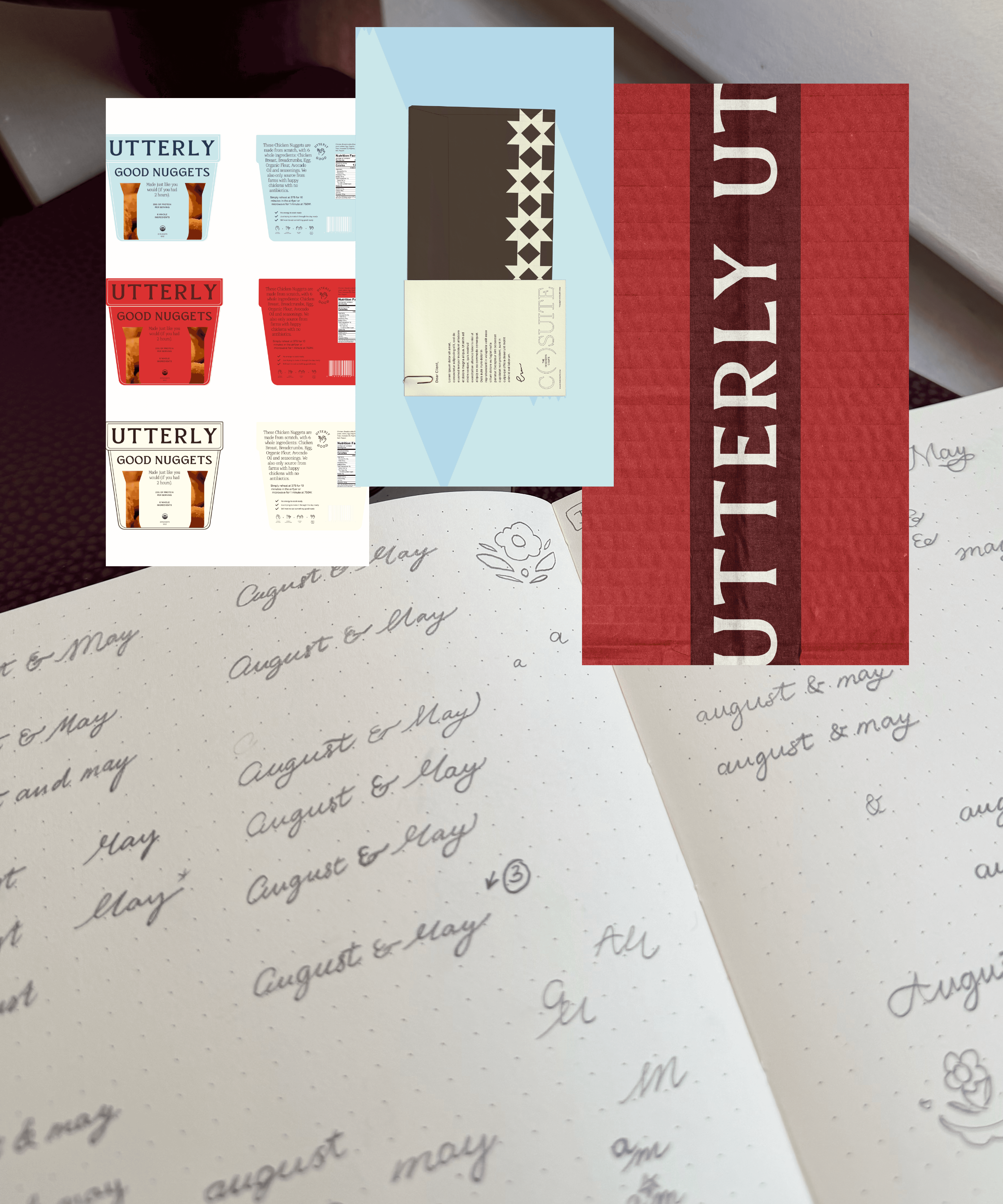 Contemporary interior with sculpted angled walls and a skylight filling the space with natural light.