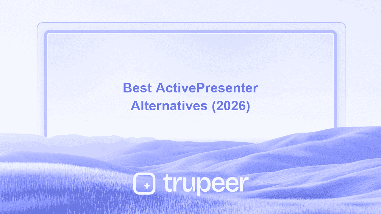 Best ActivePresenter Alternatives in 2026