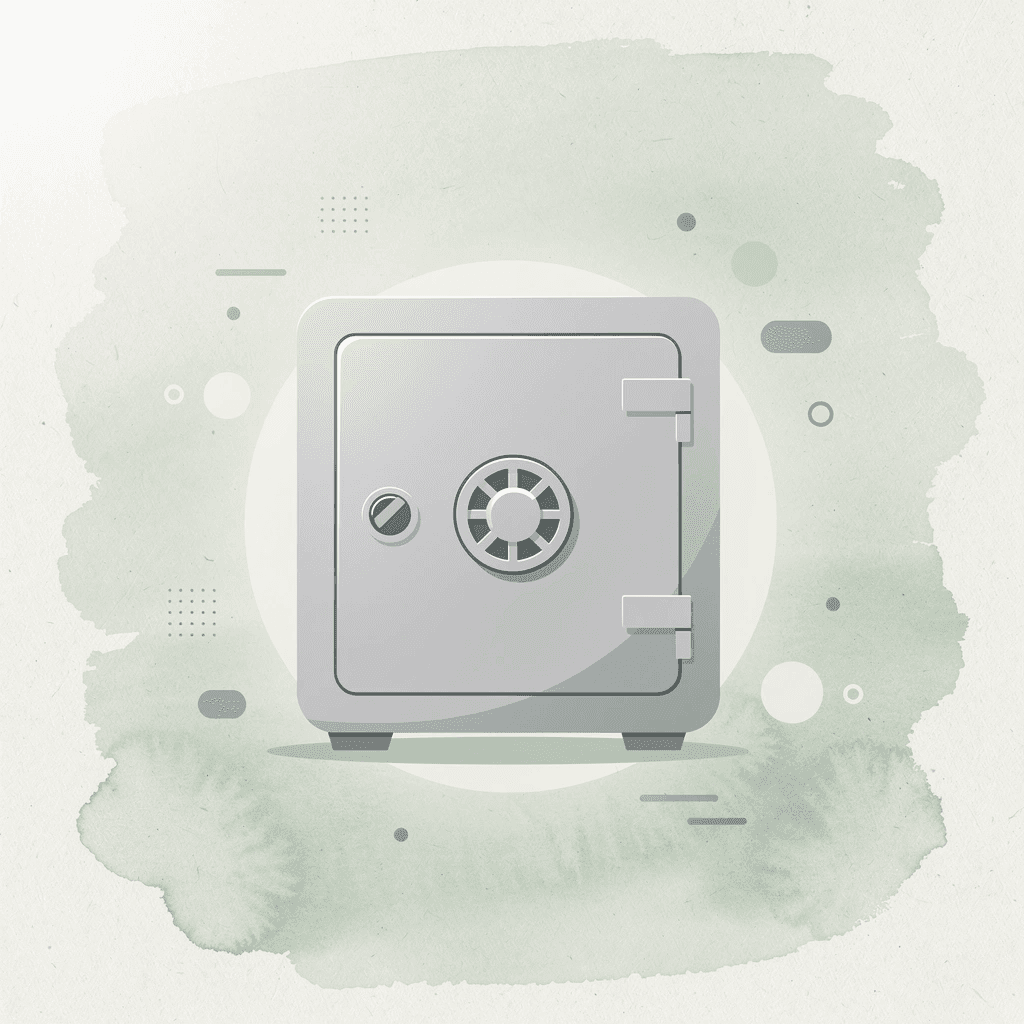 Vault icon representing Capital One's savings system
