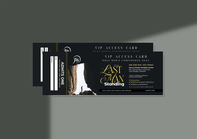 Last Men Standing - VIP Ticket for Men's Conference