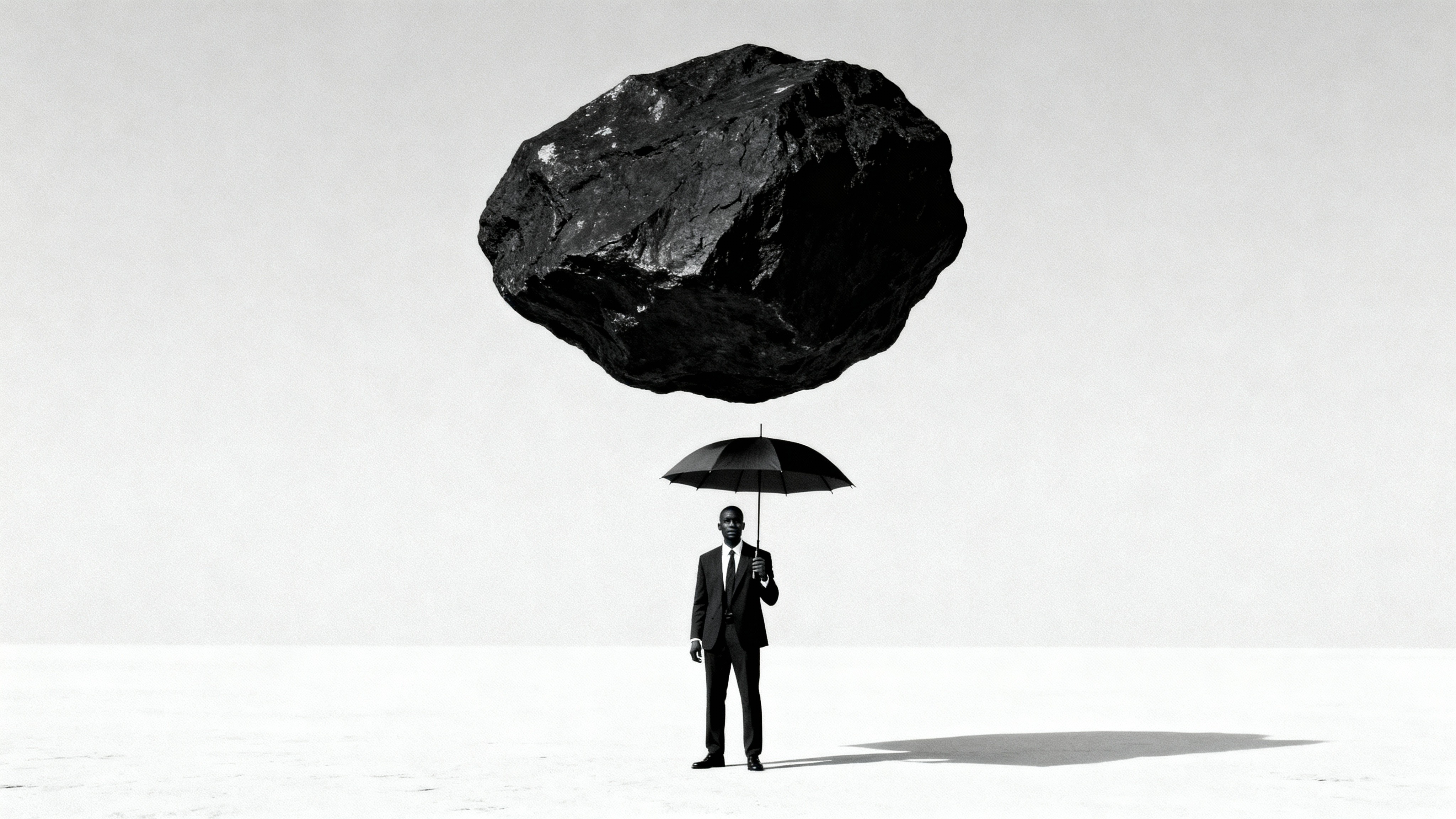 Colorful abstract gradient with soft pink, orange, and blue hues blending together